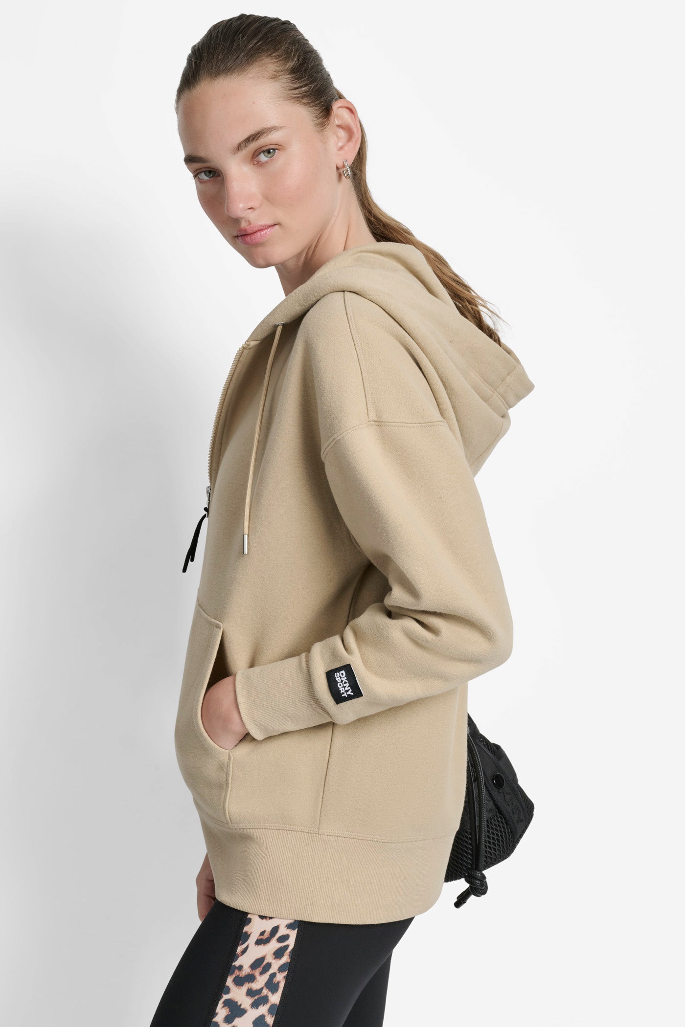 LONG HOODIE JACKET VIEW 3 | SALE TOPS AND SWEATERS LONG HOODIE JACKET VIEW 3 | SALE TOPS AND SWEATERS