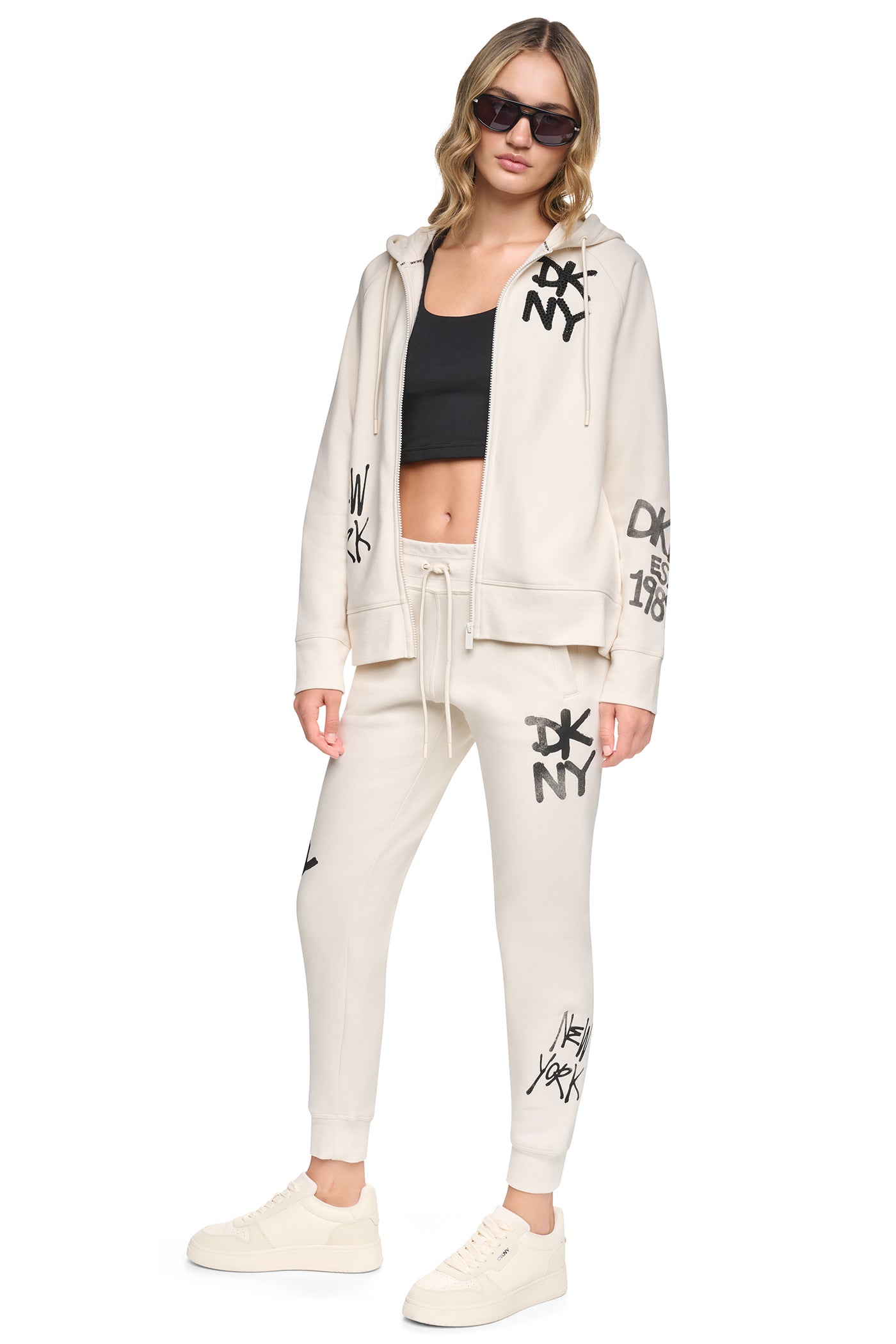 GRAFFITI RHINESTONE FULL-ZIP HOODIE View 2 | SALE GRAFFITI RHINESTONE FULL-ZIP HOODIE View 2 | SALE