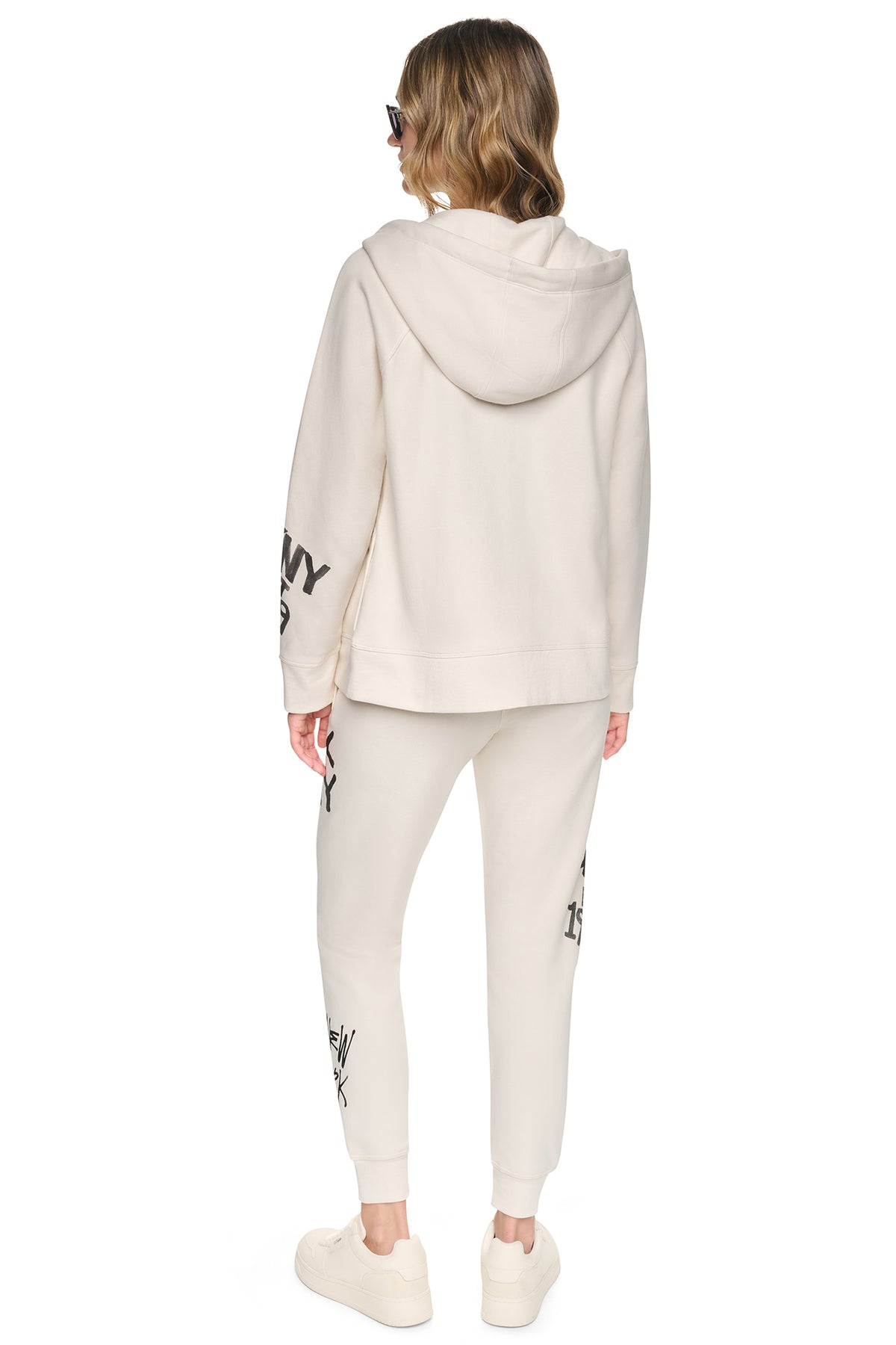 GRAFFITI RHINESTONE FULL-ZIP HOODIE VIEW 2