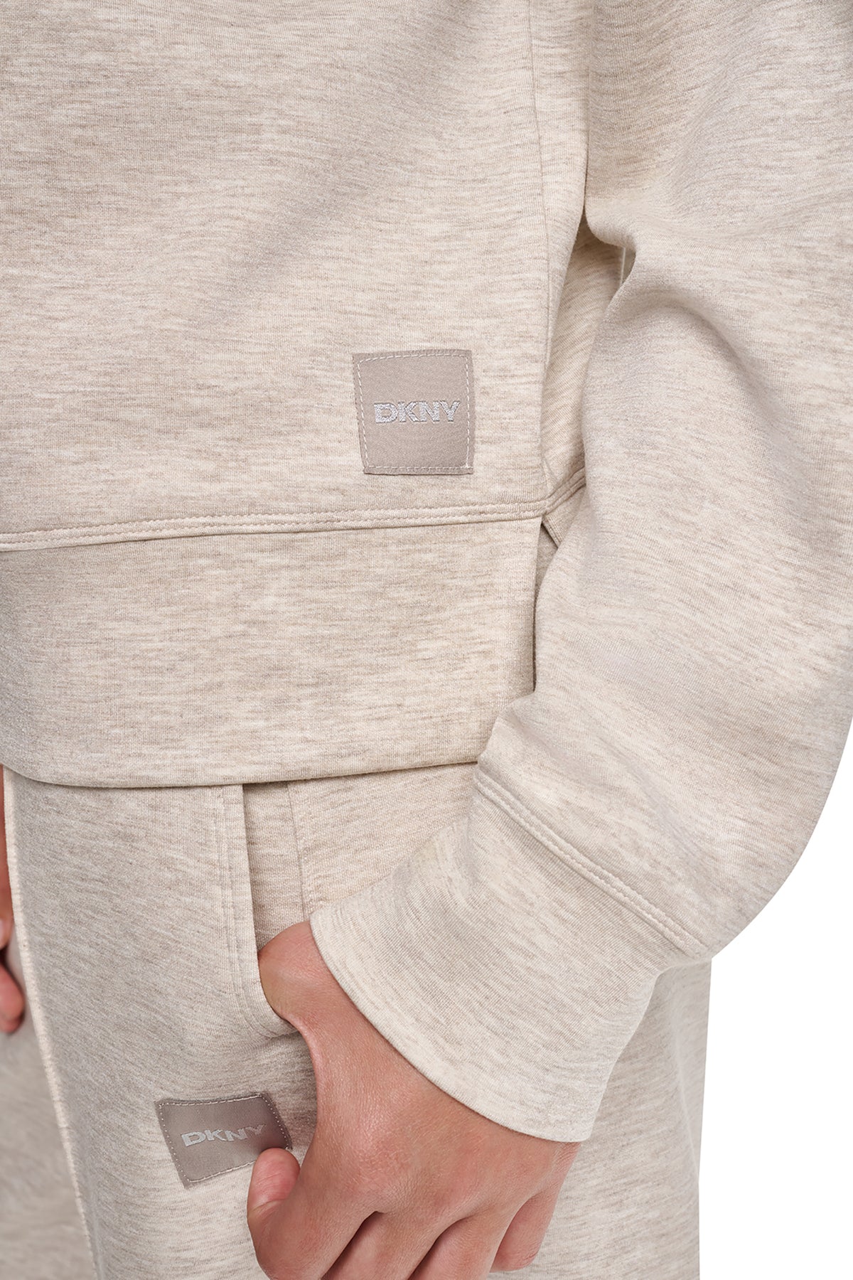MOCK NECK HALF ZIP PULLOVER VIEW 2
