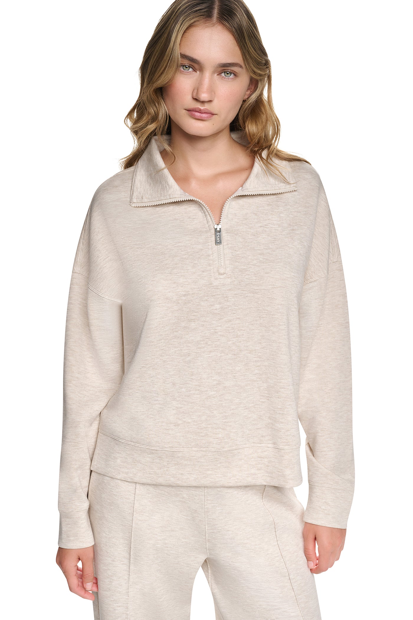 MOCK NECK HALF ZIP PULLOVER View 1 | SALE MOCK NECK HALF ZIP PULLOVER View 1 | SALE