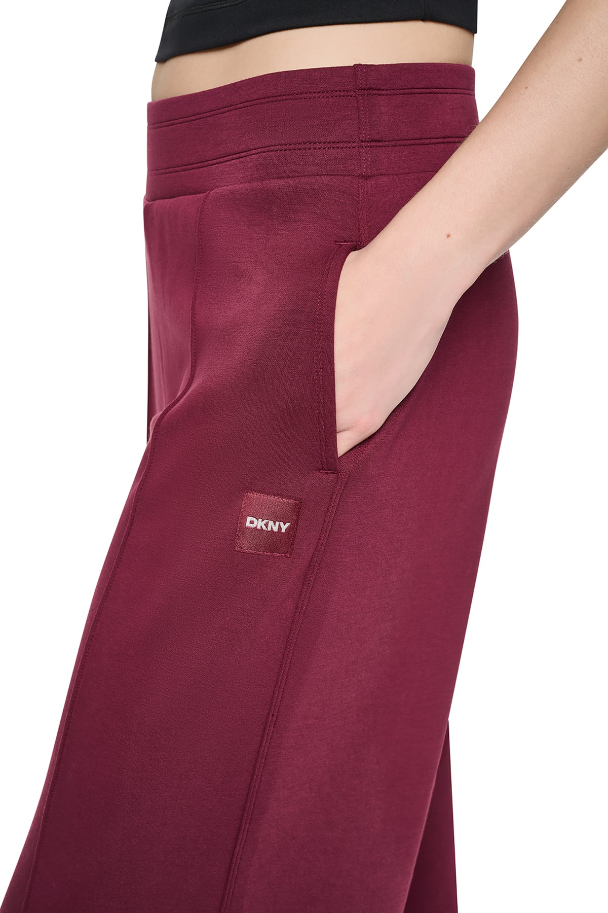 HIGH-RISE PINTUCKED WIDE-LEG PANT VIEW 2