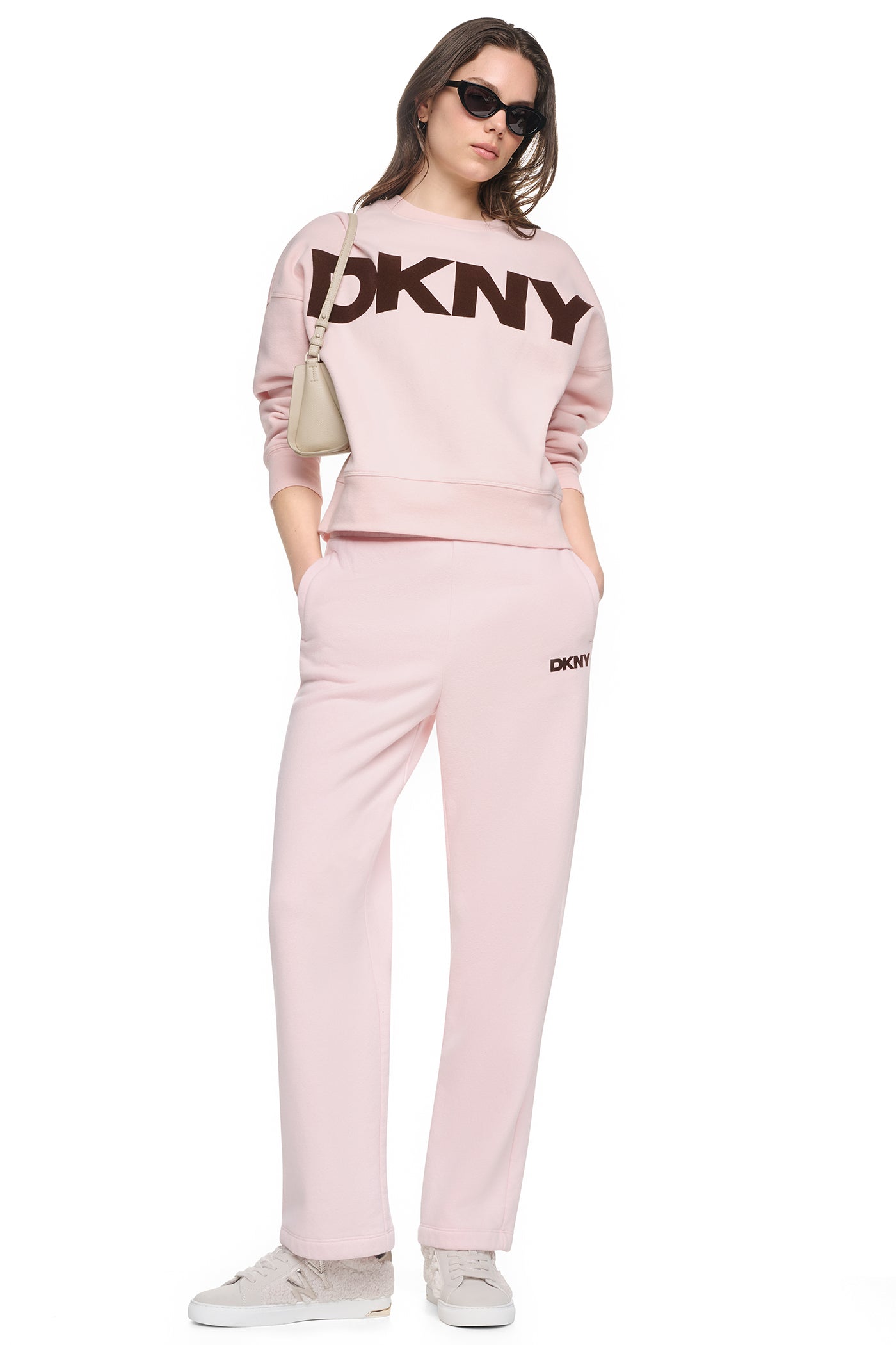 FLOCKED VARSITY LOGO SWEATSHIRT View 2 | Gifts Under $100 FLOCKED VARSITY LOGO SWEATSHIRT View 2 | Gifts Under $100