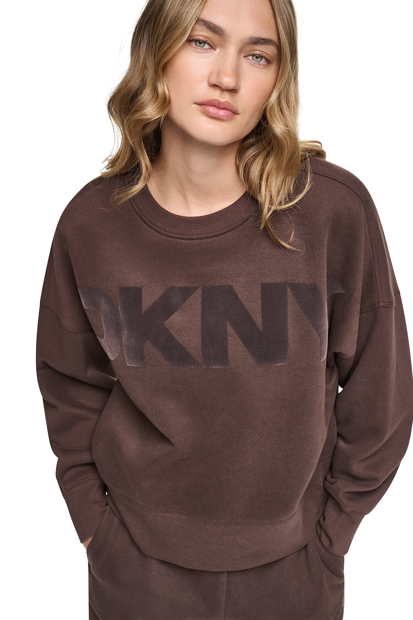 FLOCKED VARSITY LOGO SWEATSHIRT View 1 | SALE FLOCKED VARSITY LOGO SWEATSHIRT View 1 | SALE