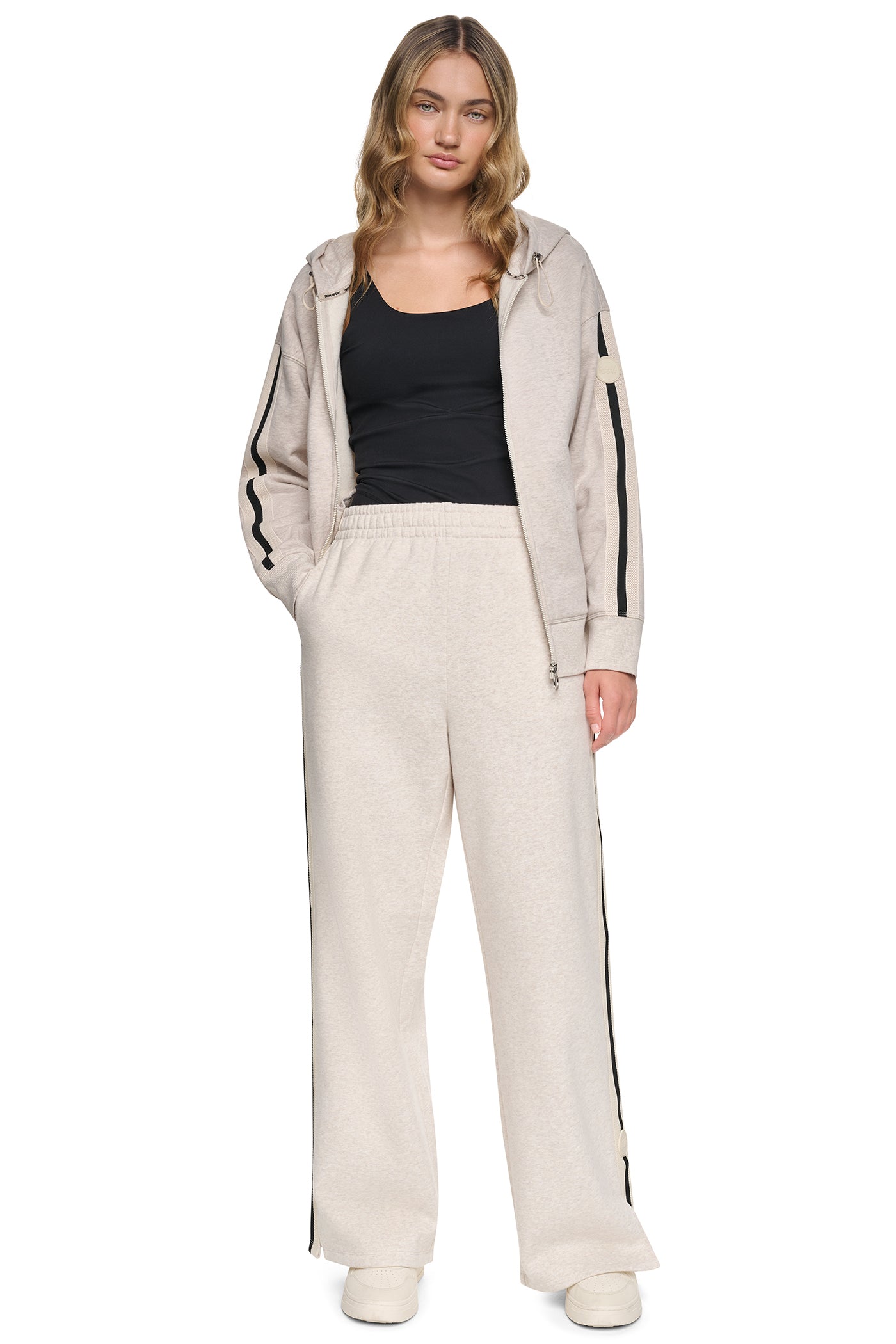 HIGH-RISE STRAIGHT LEG TRACK PANT View 2 | SALE HIGH-RISE STRAIGHT LEG TRACK PANT View 2 | SALE