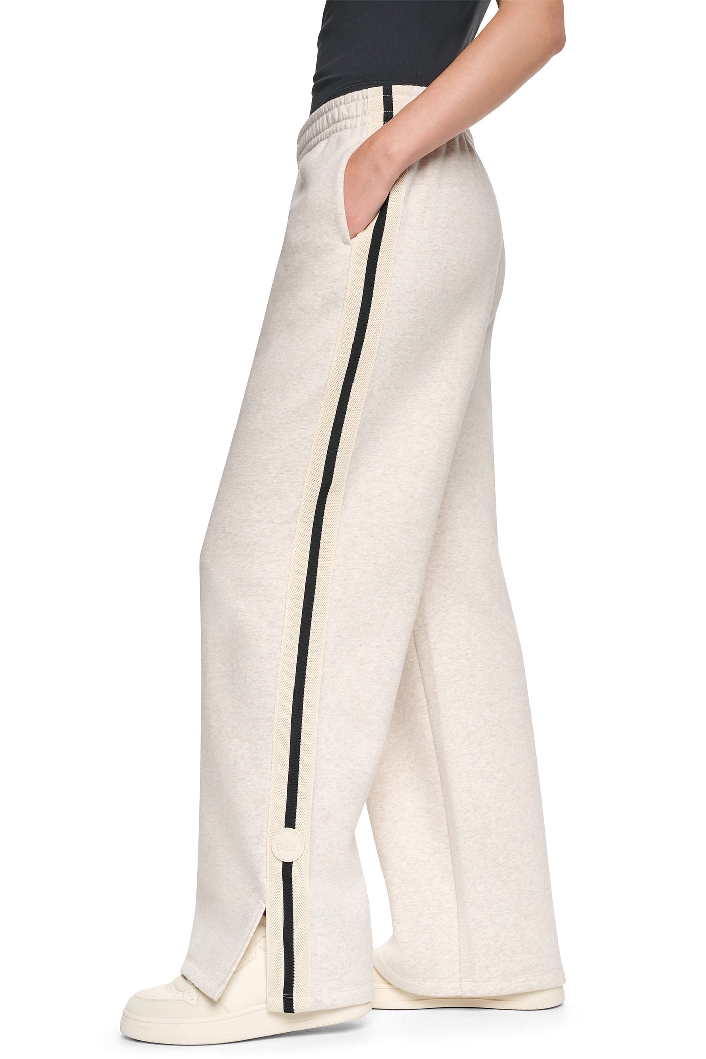 HIGH-RISE STRAIGHT LEG TRACK PANT View 1 | SALE HIGH-RISE STRAIGHT LEG TRACK PANT View 1 | SALE