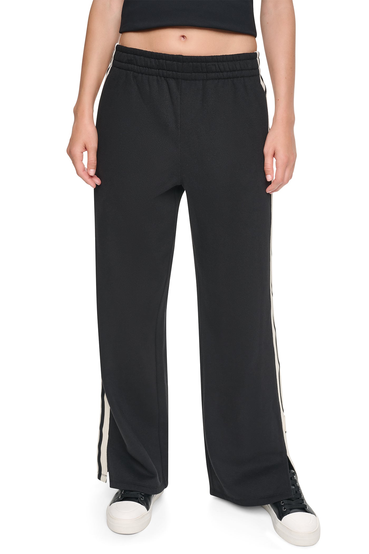 HIGH-RISE STRAIGHT LEG TRACK PANT View 2 | SALE HIGH-RISE STRAIGHT LEG TRACK PANT View 2 | SALE