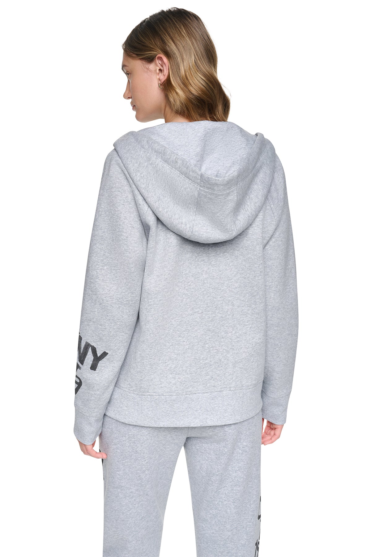 GRAFFITI RHINESTONE FULL-ZIP HOODIE VIEW 2