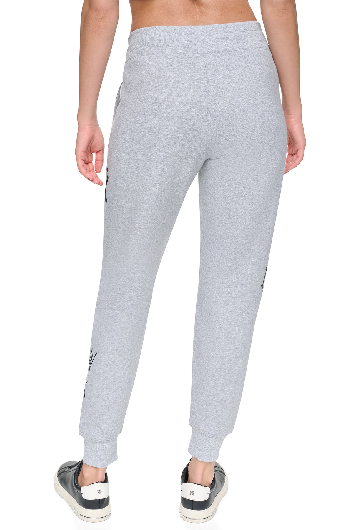 MID-RISE GRAFFITI RHINESTONE LOGO JOGGER VIEW 2