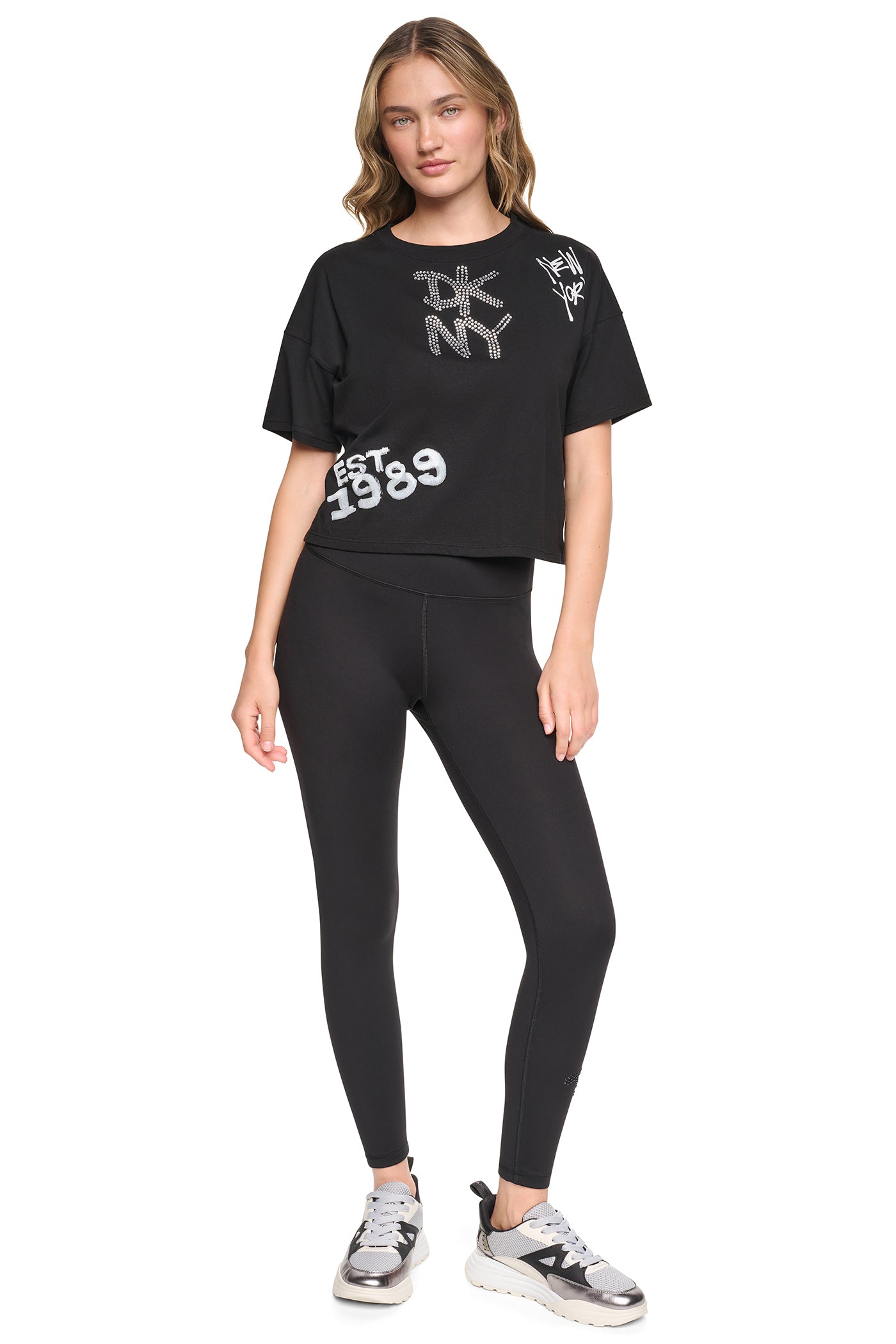 GRAFFITI RHINESTONE LOGO TEE View 2 | SALE GRAFFITI RHINESTONE LOGO TEE View 2 | SALE