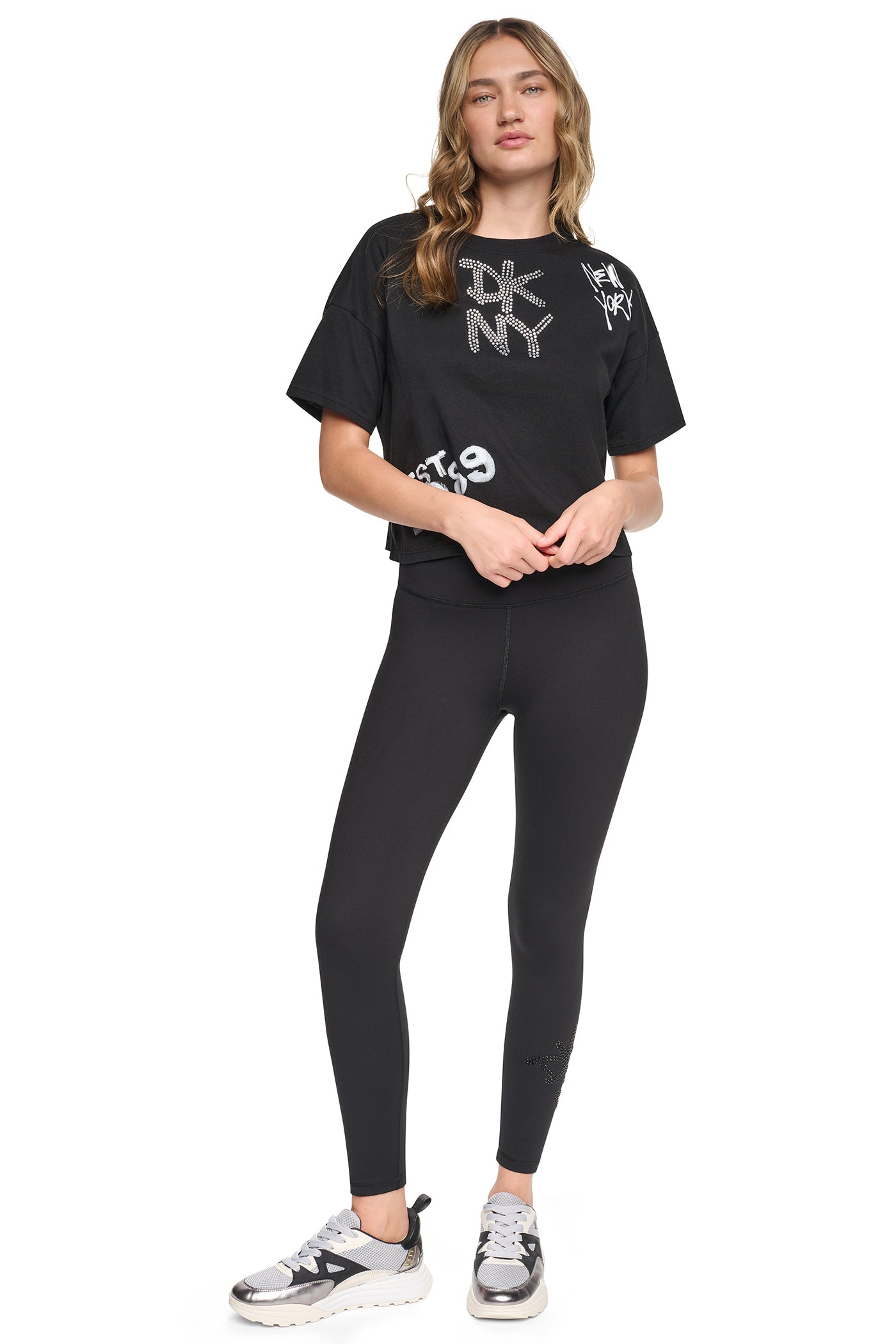 HIGH-RISE GRAFFITI LOGO 7/8 LENGTH LEGGING View 2 | Gifts Under $100 HIGH-RISE GRAFFITI LOGO 7/8 LENGTH LEGGING View 2 | Gifts Under $100