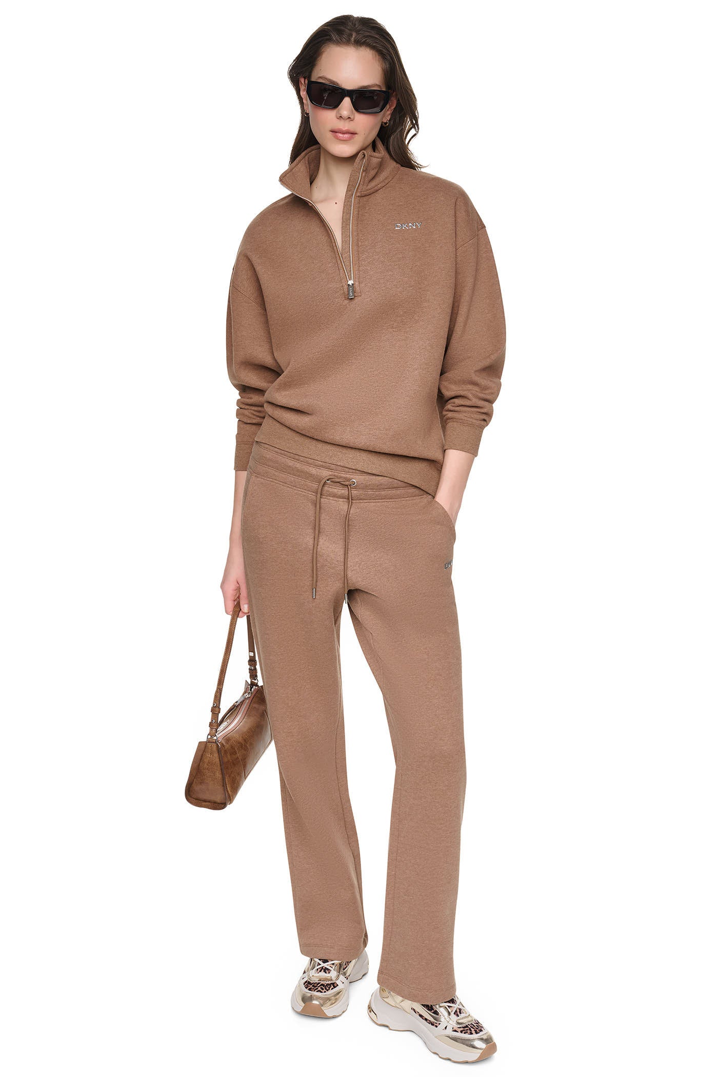 METALLIC BUBBLE 1/4 ZIP PULLOVER View 1 | SALE METALLIC BUBBLE 1/4 ZIP PULLOVER View 1 | SALE