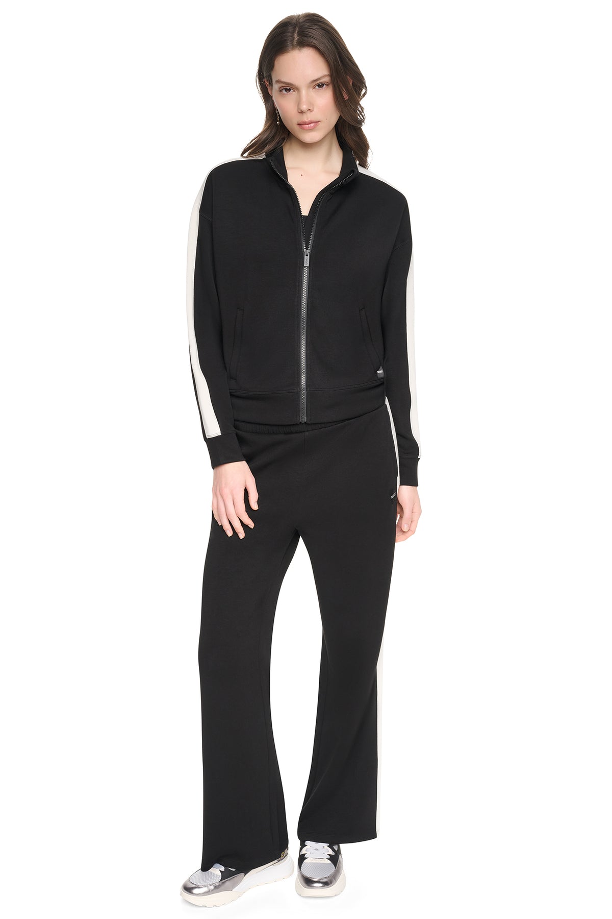 SIDE STRIPE FULL ZIP JACKET VIEW 2