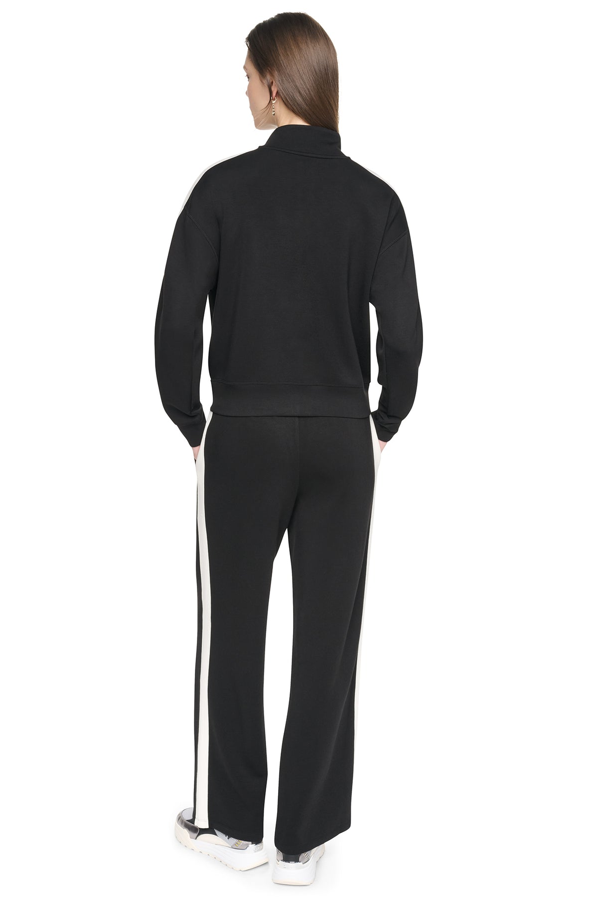 SIDE STRIPE FULL ZIP JACKET VIEW 2