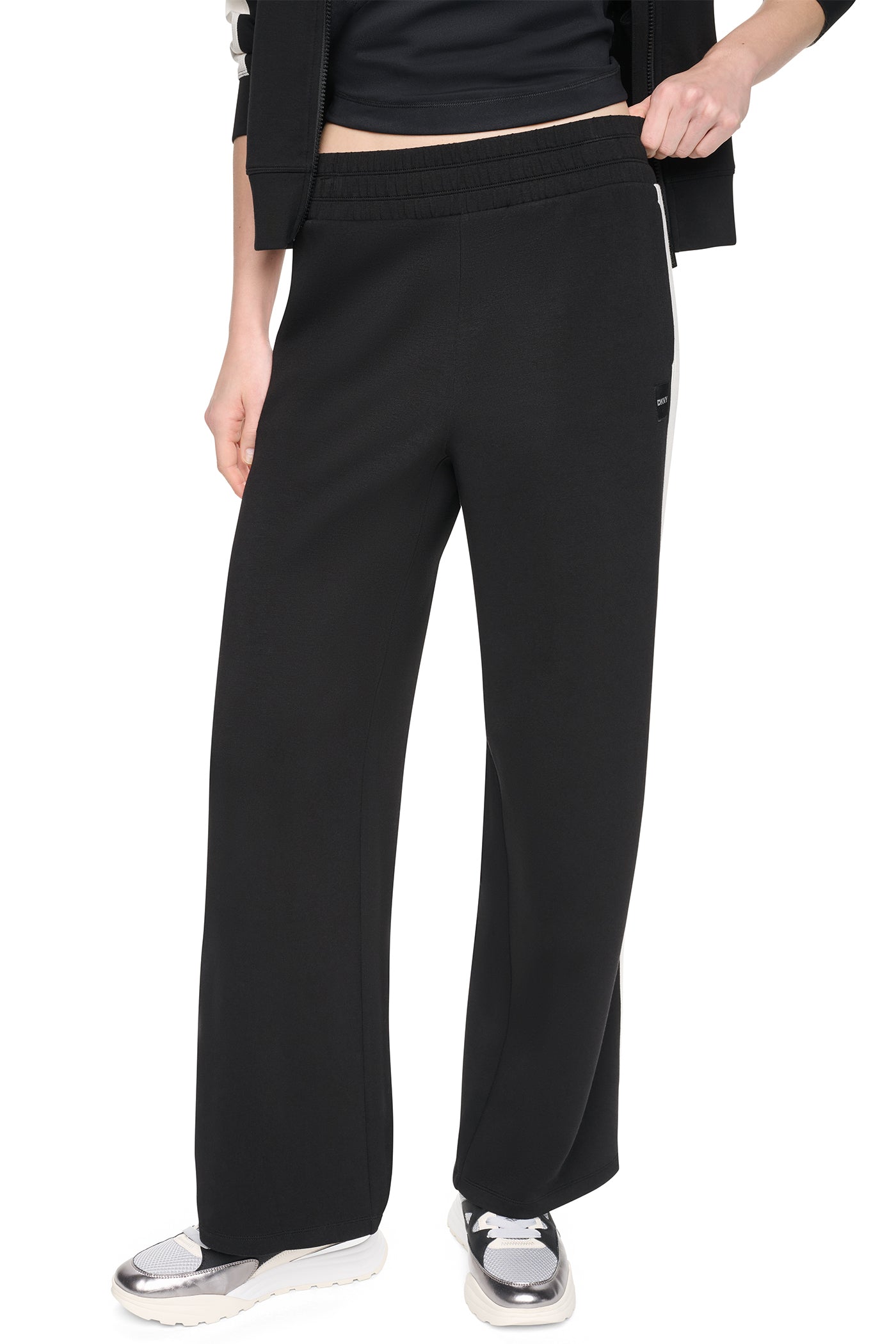HIGH-RISE SIDE STRIPE WIDE-LEG PANT View 2 | SALE HIGH-RISE SIDE STRIPE WIDE-LEG PANT View 2 | SALE