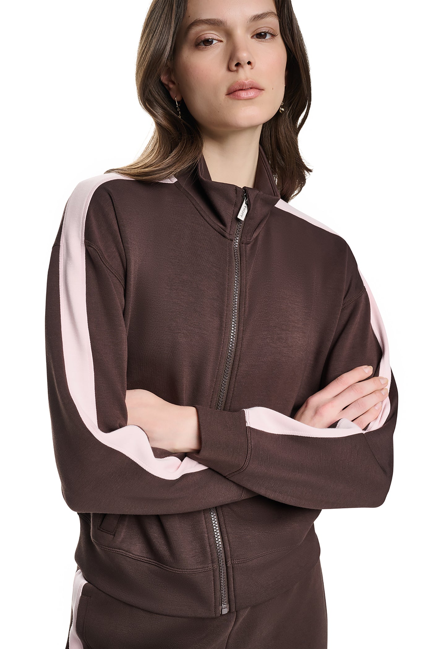 SIDE STRIPE FULL ZIP JACKET View 1 | Jackets & Blazers SIDE STRIPE FULL ZIP JACKET View 1 | Jackets & Blazers