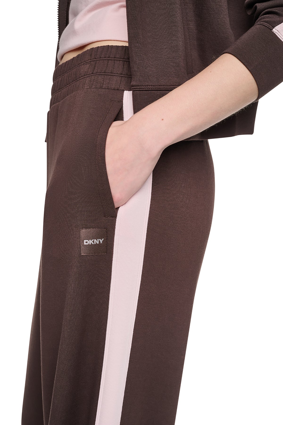 HIGH-RISE SIDE STRIPE WIDE-LEG PANT VIEW 2