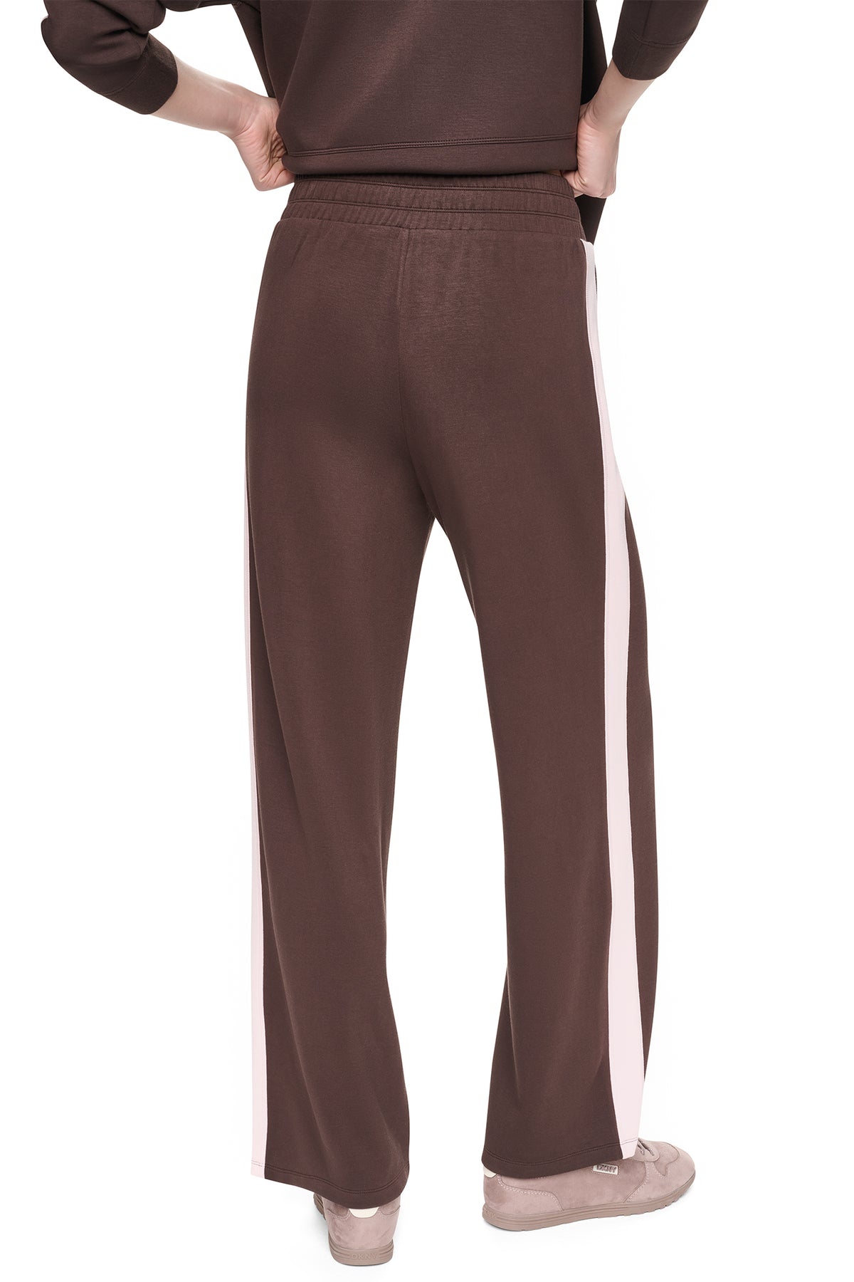 HIGH-RISE SIDE STRIPE WIDE-LEG PANT VIEW 2