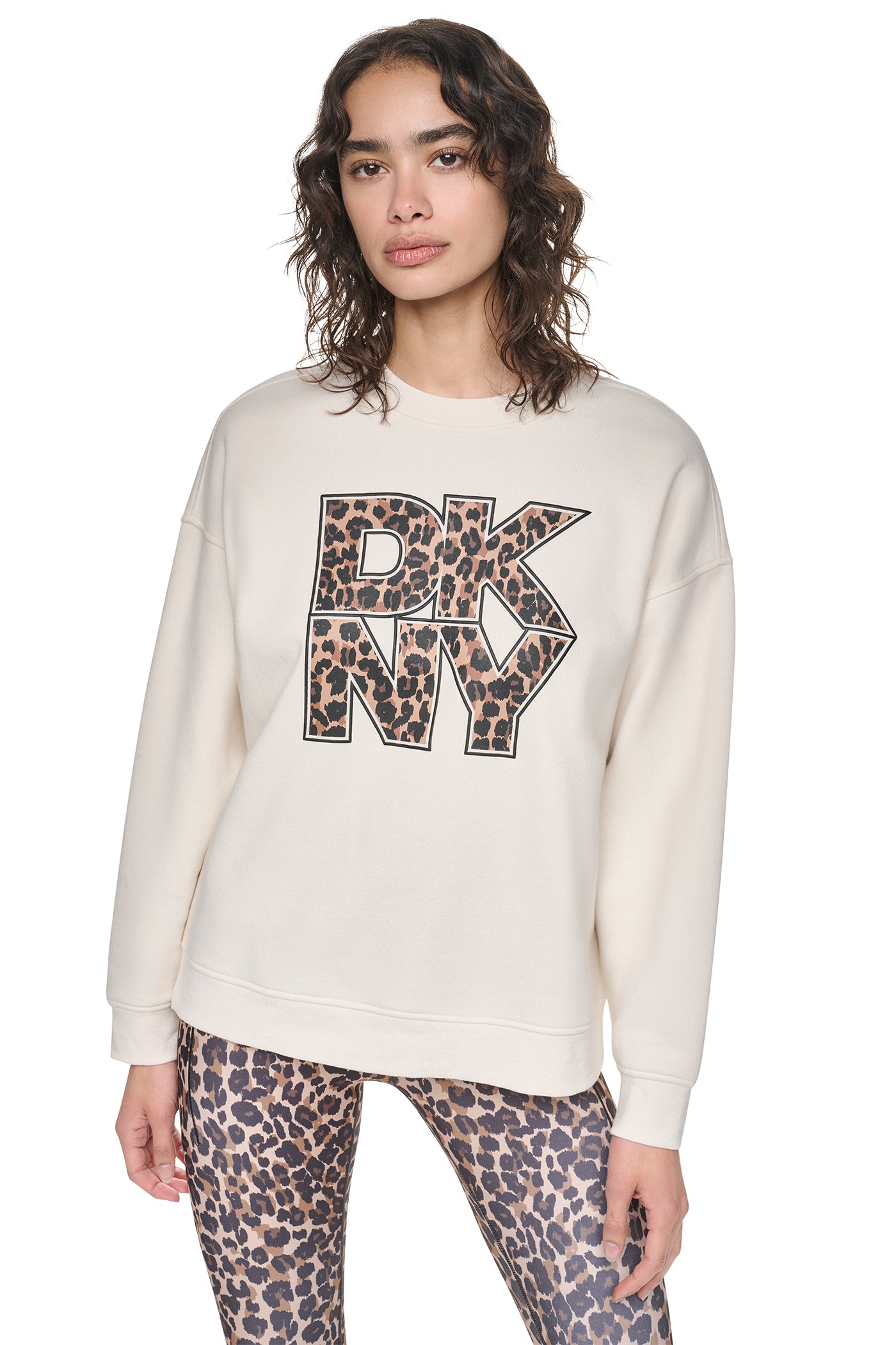 ANIMAL PRINT LOGO SWEATSHIRT View 2 | Clothing ANIMAL PRINT LOGO SWEATSHIRT View 2 | Clothing