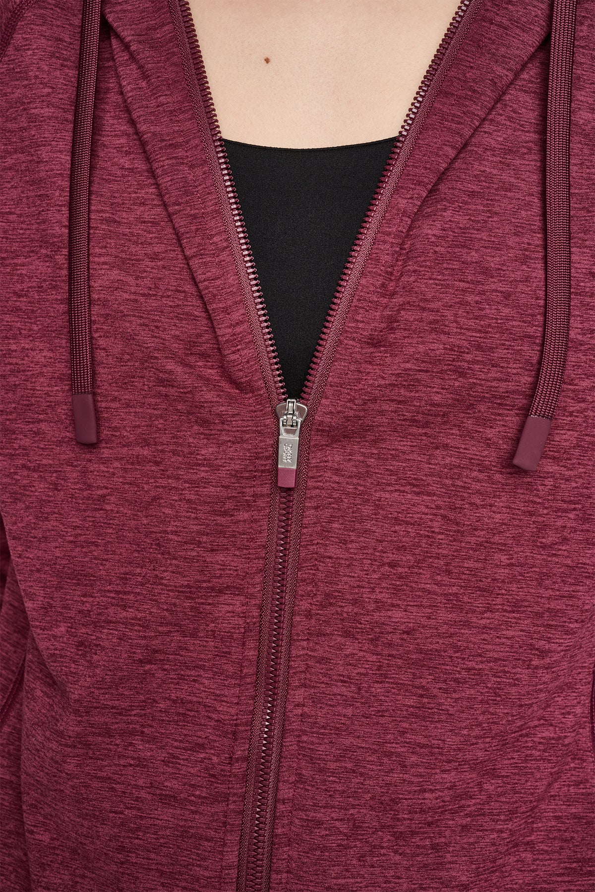 SPACEDYE FULL ZIP HOODIE VIEW 2