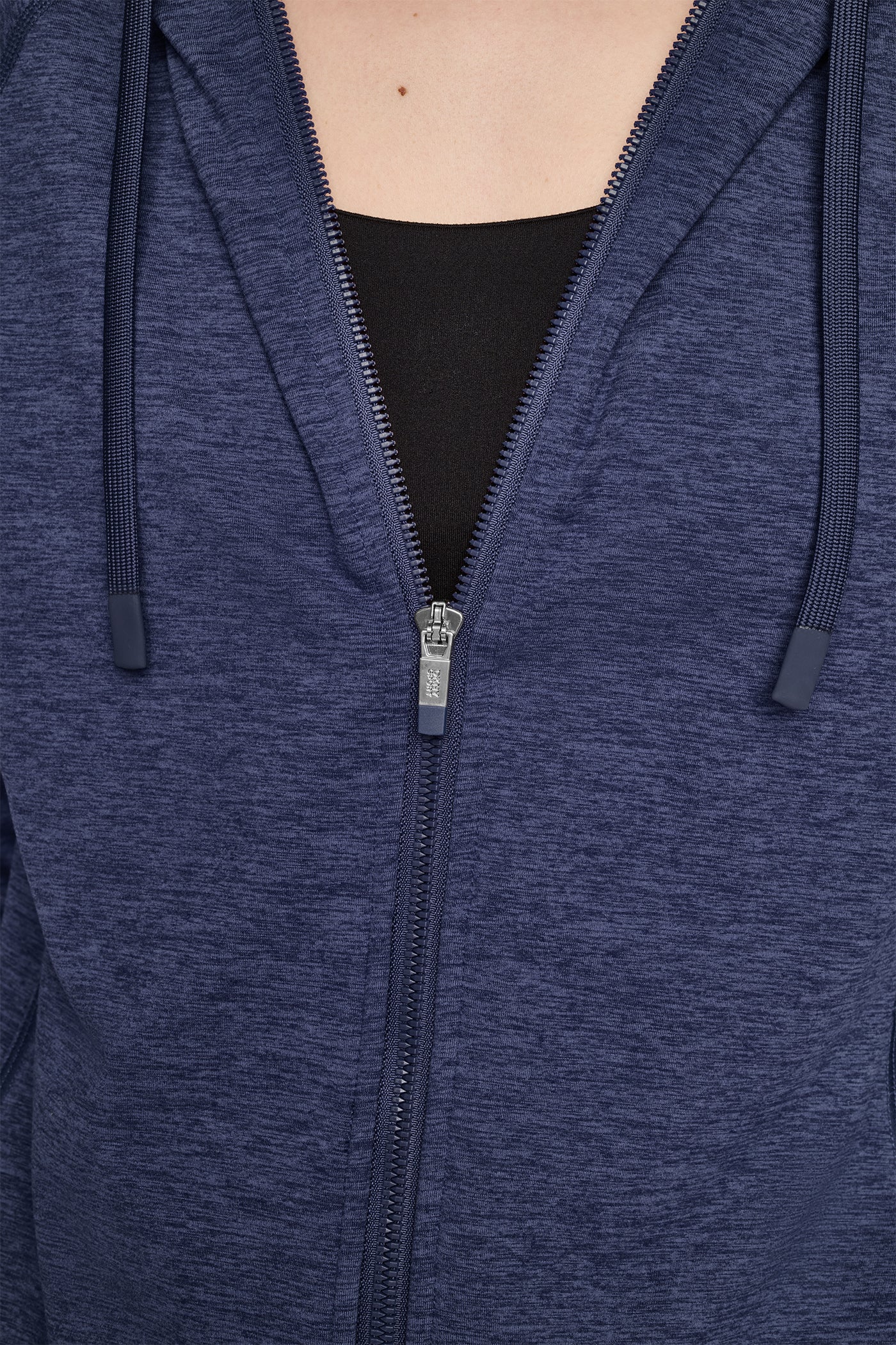 SPACEDYE FULL ZIP HOODIE VIEW 2