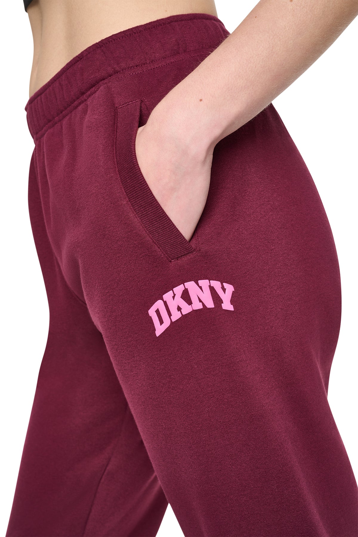PUFF VARSITY LOGO MID-RISE JOGGER VIEW 2