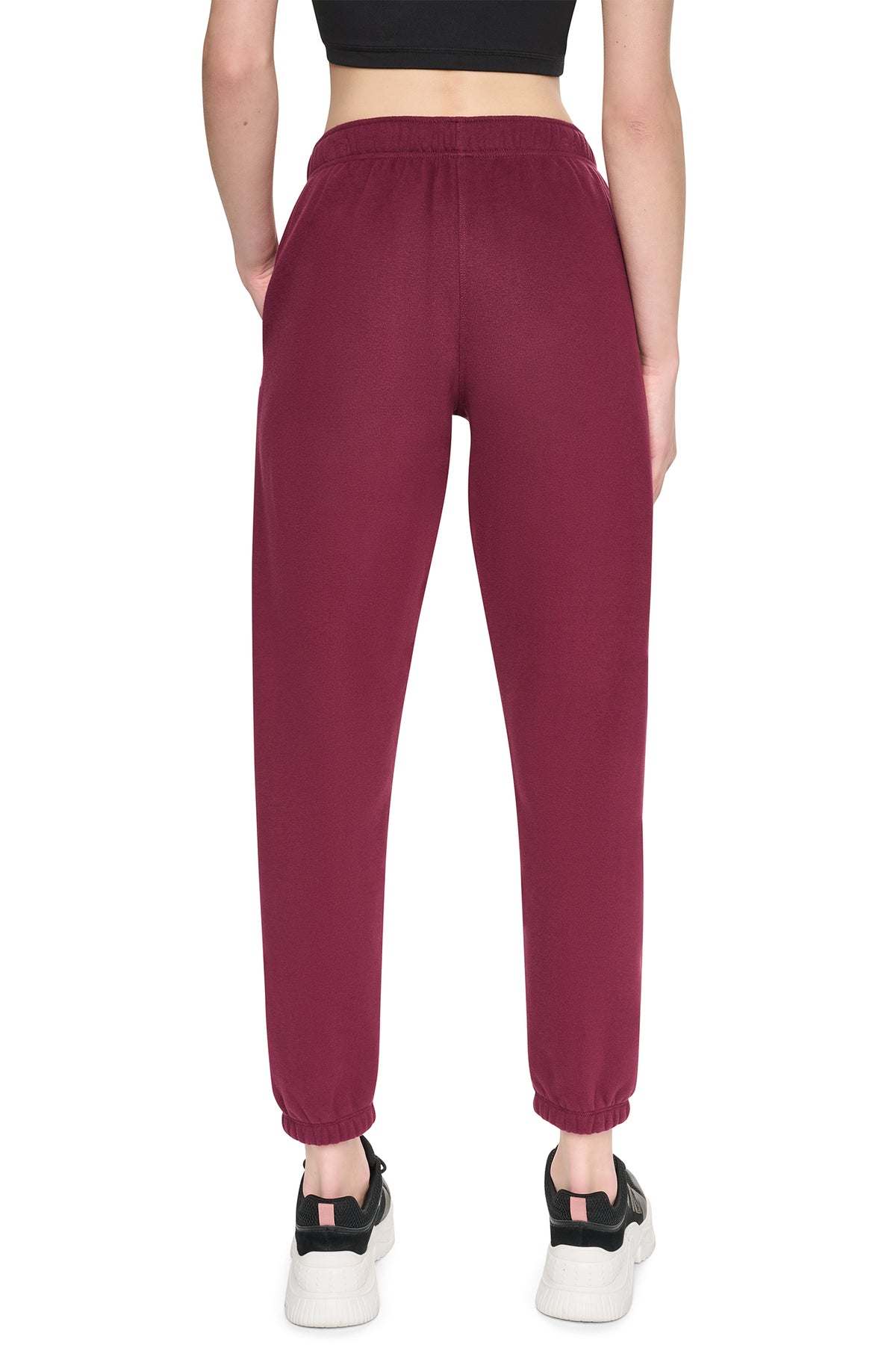 PUFF VARSITY LOGO MID-RISE JOGGER VIEW 2