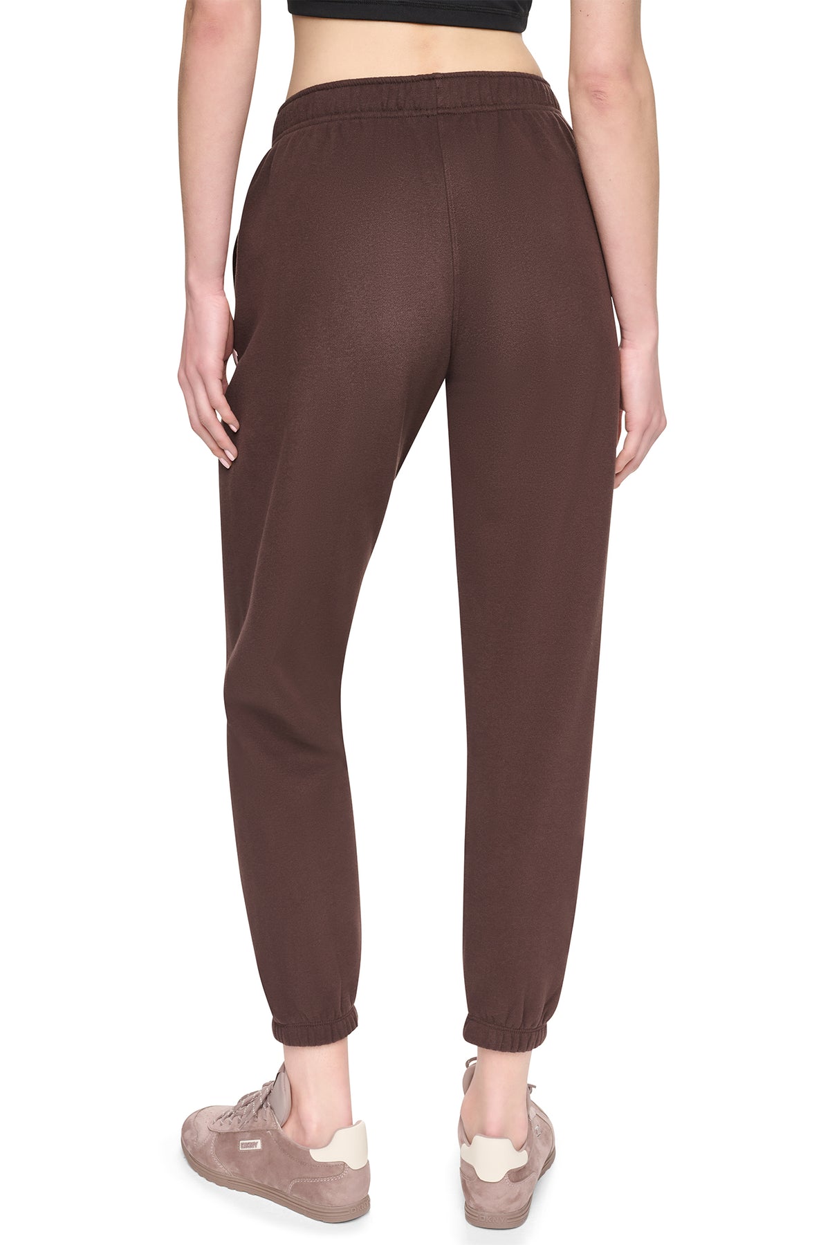 PUFF VARSITY LOGO MID-RISE JOGGER VIEW 2