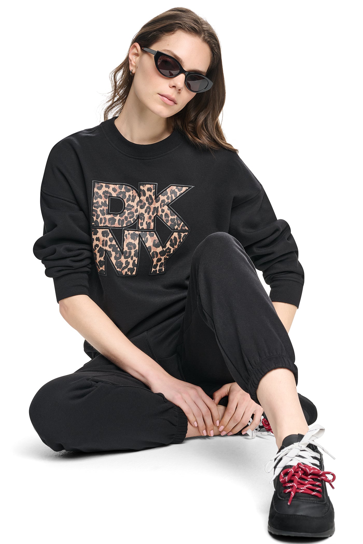 ANIMAL PRINT LOGO SWEATSHIRT View 1 | SALE ANIMAL PRINT LOGO SWEATSHIRT View 1 | SALE