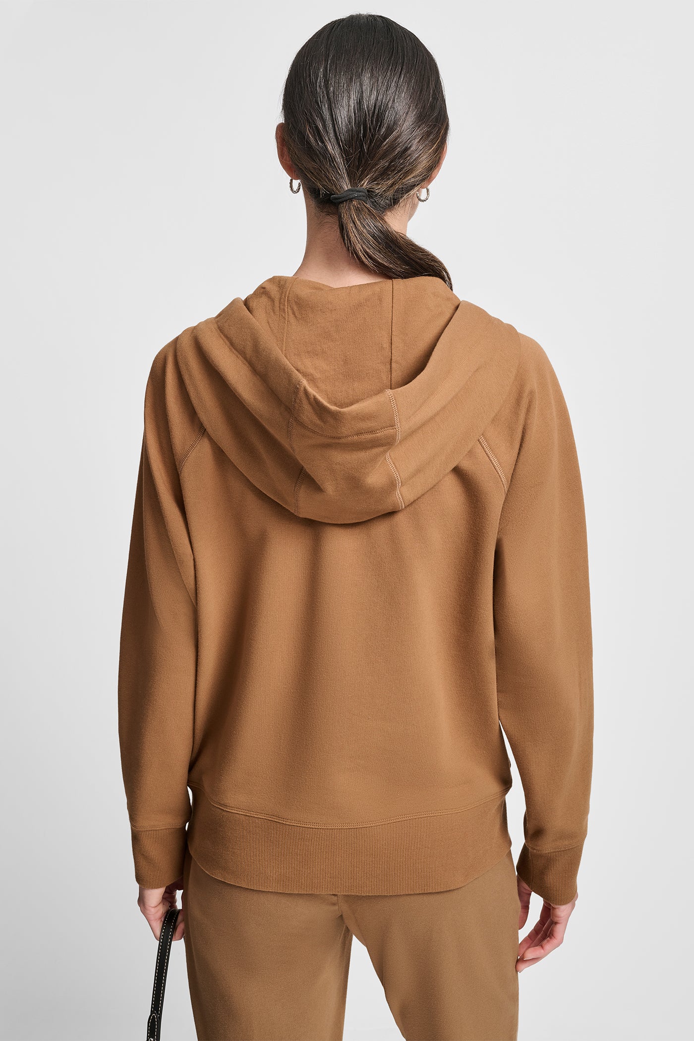 TWO-TONE LOGO DRAWSTRING HOODIE VIEW 2 | New Arrivals TWO-TONE LOGO DRAWSTRING HOODIE VIEW 2 | New Arrivals