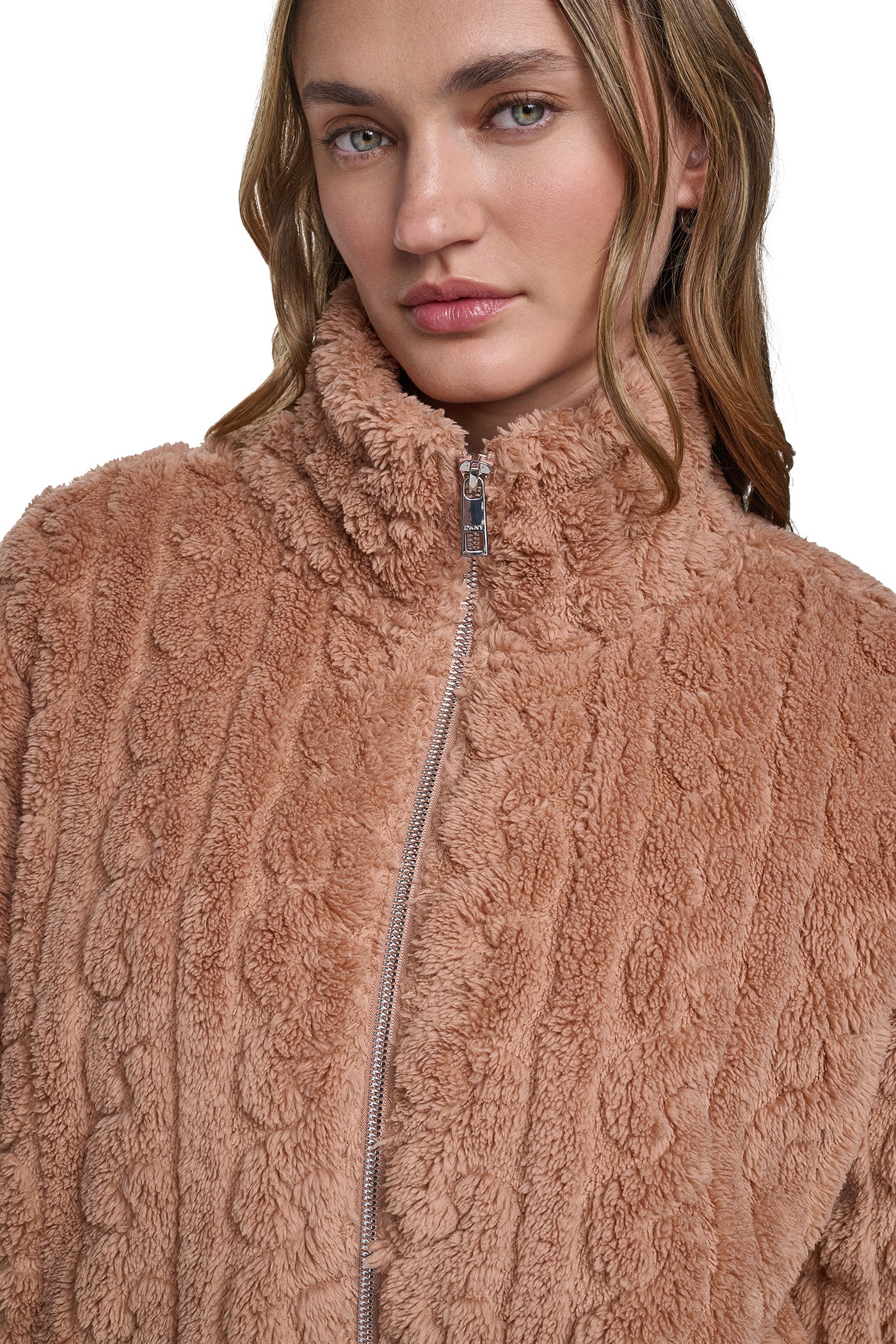 CABLE SHERPA FULL ZIP JACKET View 2 | Fall Collection CABLE SHERPA FULL ZIP JACKET View 2 | Fall Collection
