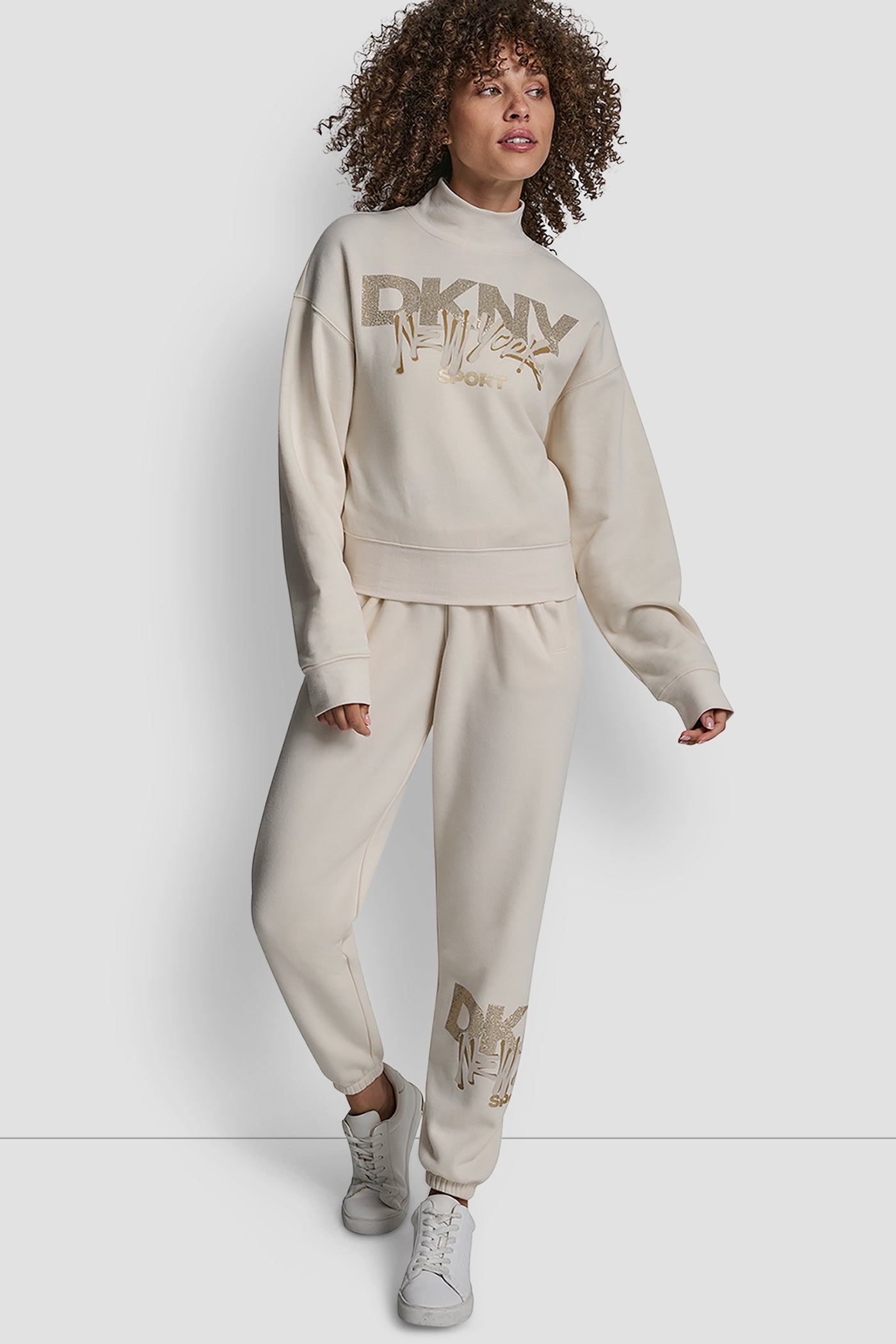 GRAFFITI RHINESTONE LOGO MOCK NECK PULLOVER VIEW 5 | Clothing GRAFFITI RHINESTONE LOGO MOCK NECK PULLOVER VIEW 5 | Clothing