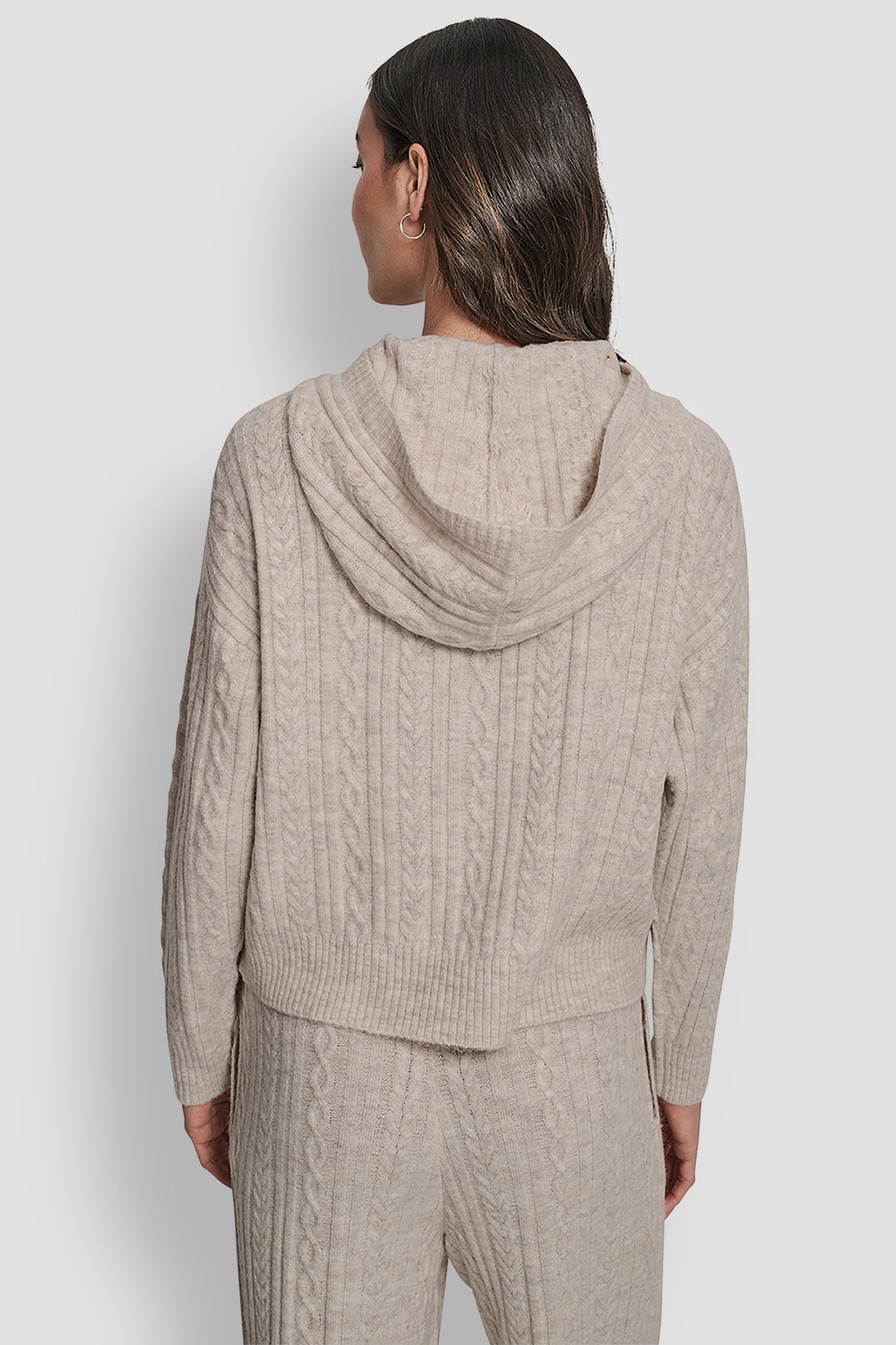 COZY CABLE SWEATER HOODIE VIEW 2 | Sweatshirts & Joggers COZY CABLE SWEATER HOODIE VIEW 2 | Sweatshirts & Joggers