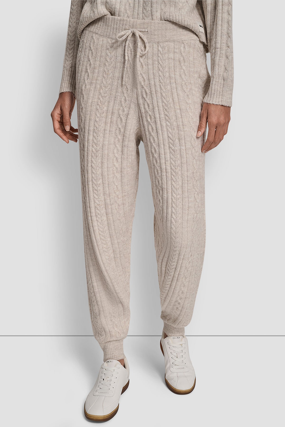 Cozy Cable Sweater Jogger Jogger DKNY - Main Image