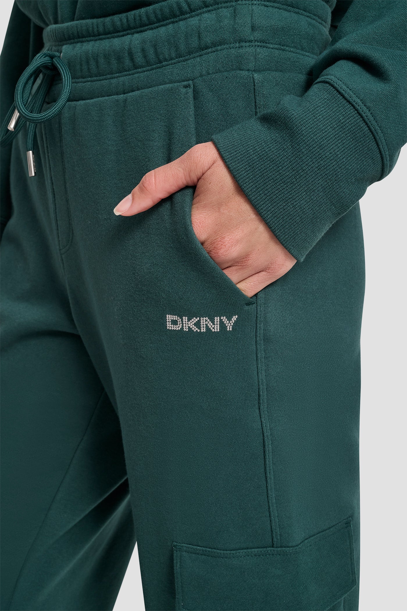 HIGH RISE LOGO EMBELLISHED SLIM CARGO JOGGER VIEW 4 | Clothing HIGH RISE LOGO EMBELLISHED SLIM CARGO JOGGER VIEW 4 | Clothing