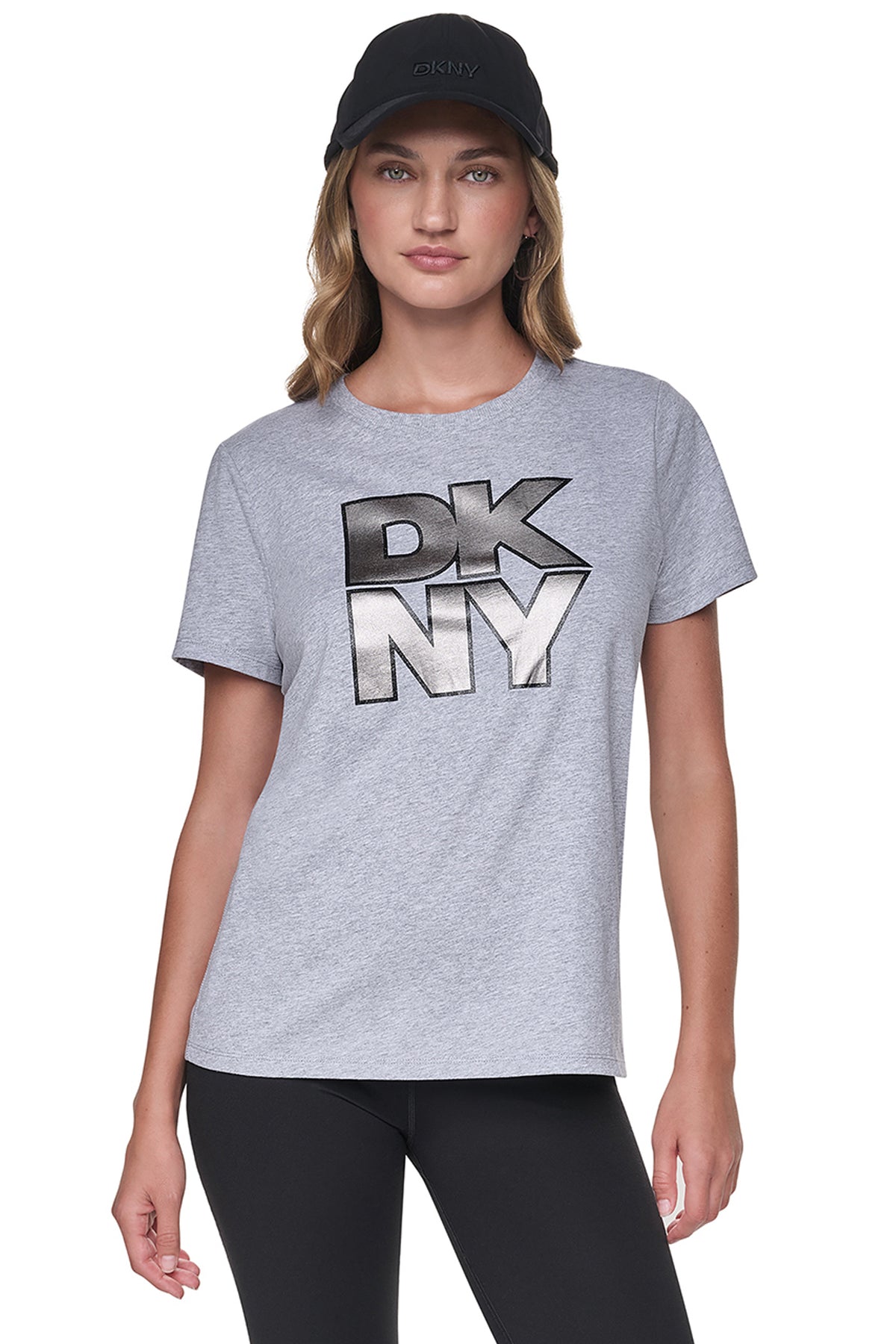 STACKED FOIL GLITTER LOGO TEE View 1 | Gifts Under $100 STACKED FOIL GLITTER LOGO TEE View 1 | Gifts Under $100