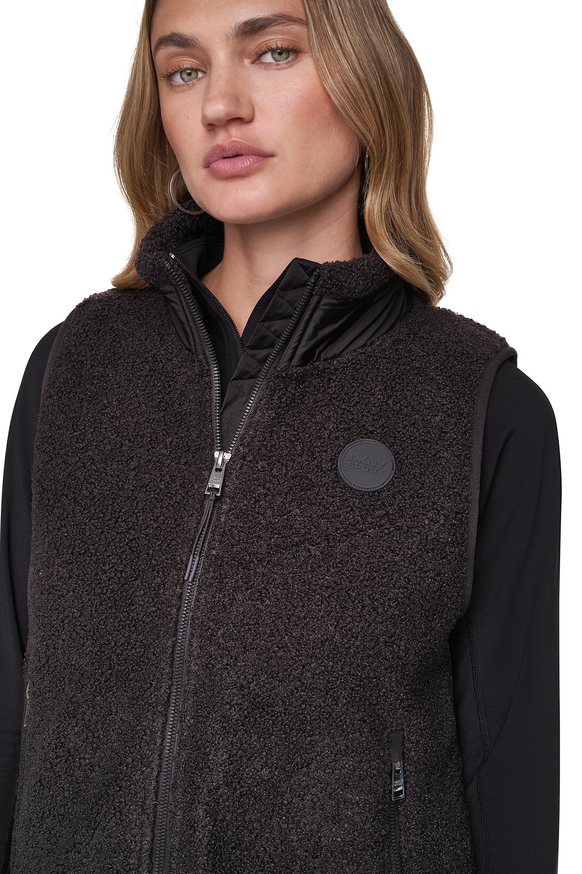 MOCK NECK SHERPA VEST View 2 | Gifts Under $100 MOCK NECK SHERPA VEST View 2 | Gifts Under $100