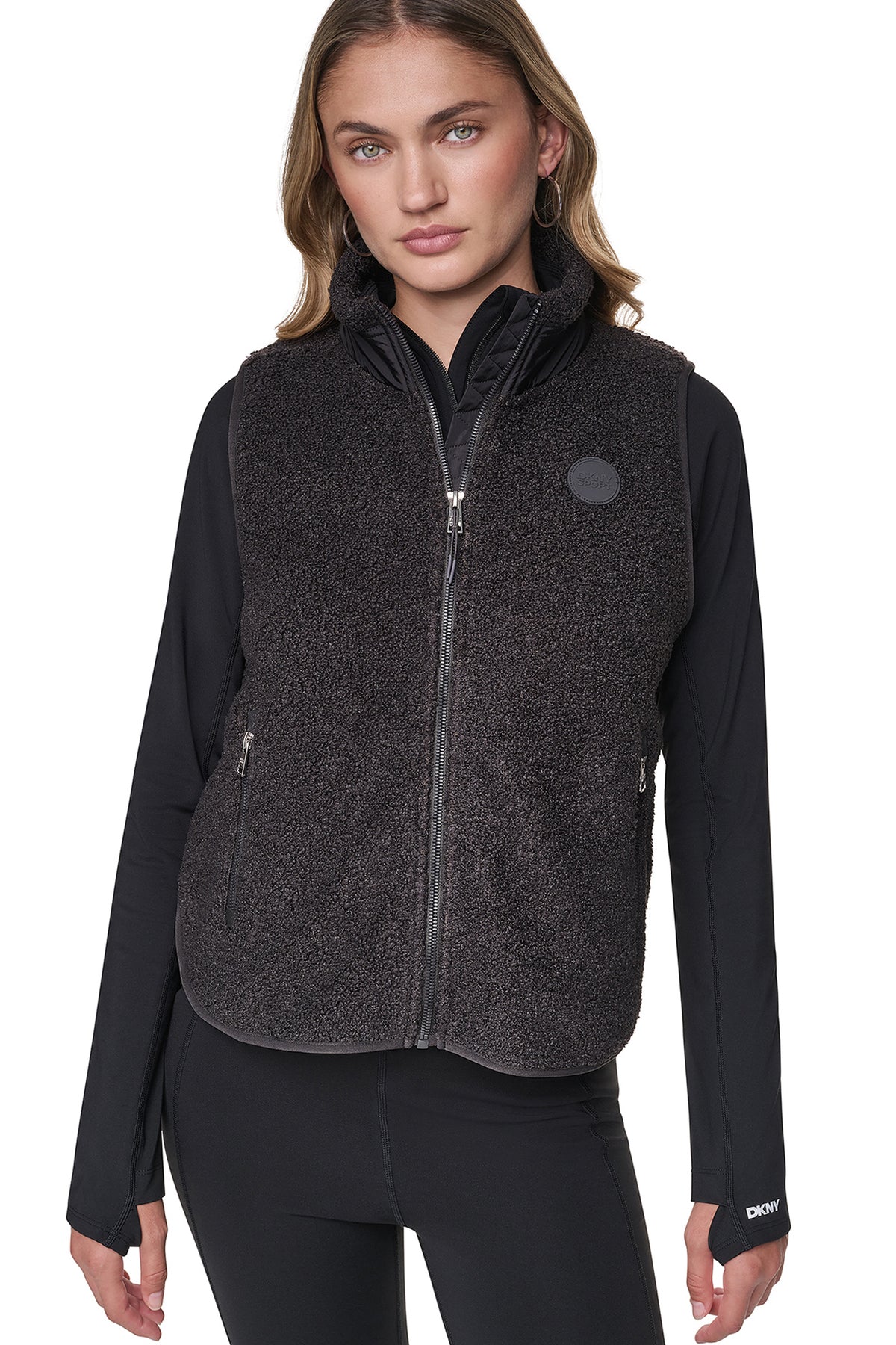 MOCK NECK SHERPA VEST View 1 | Gifts Under $100 MOCK NECK SHERPA VEST View 1 | Gifts Under $100