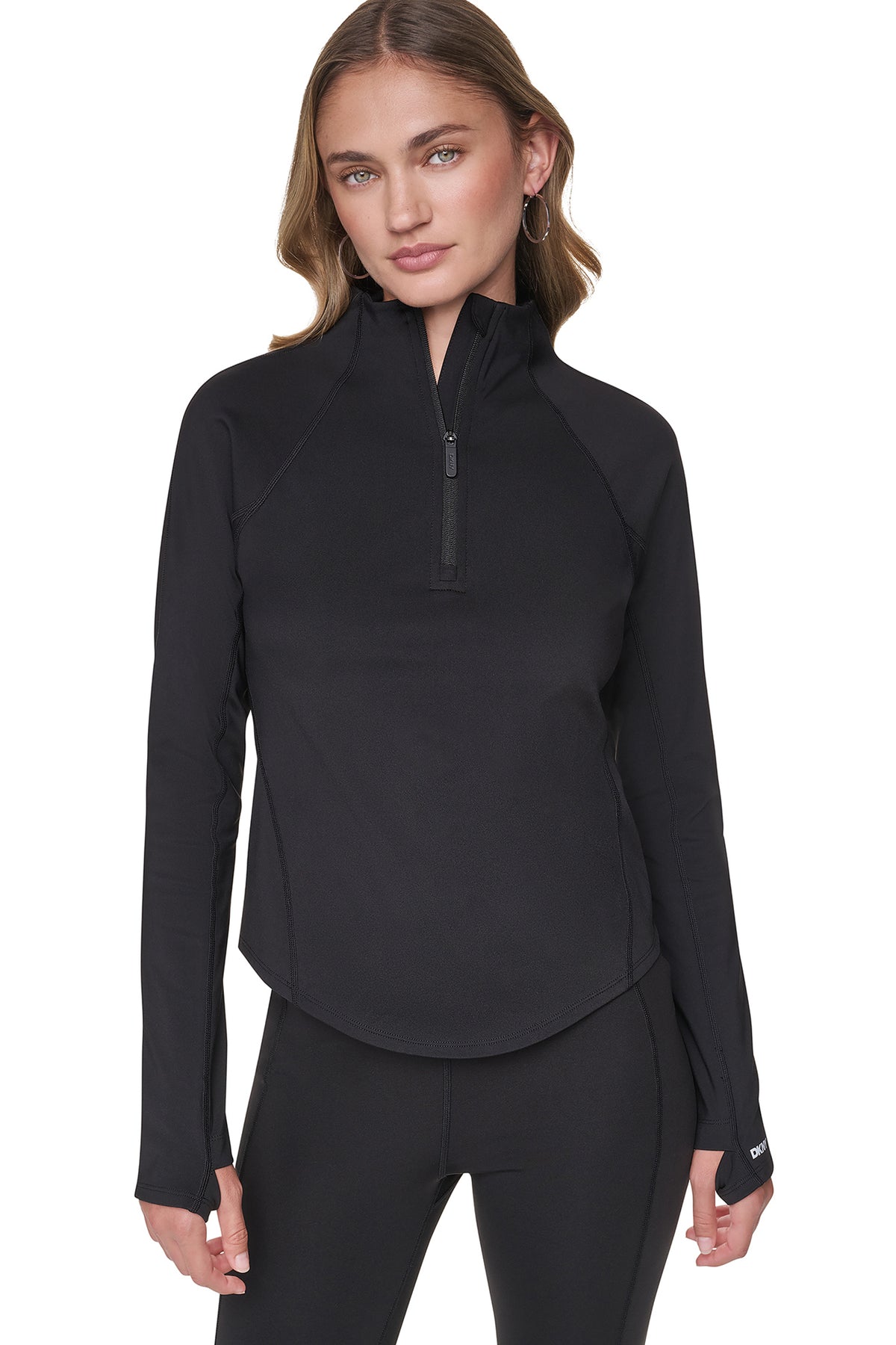 FUNNEL NECK HALF ZIP PULLOVER View 1 | Under $100 FUNNEL NECK HALF ZIP PULLOVER View 1 | Under $100