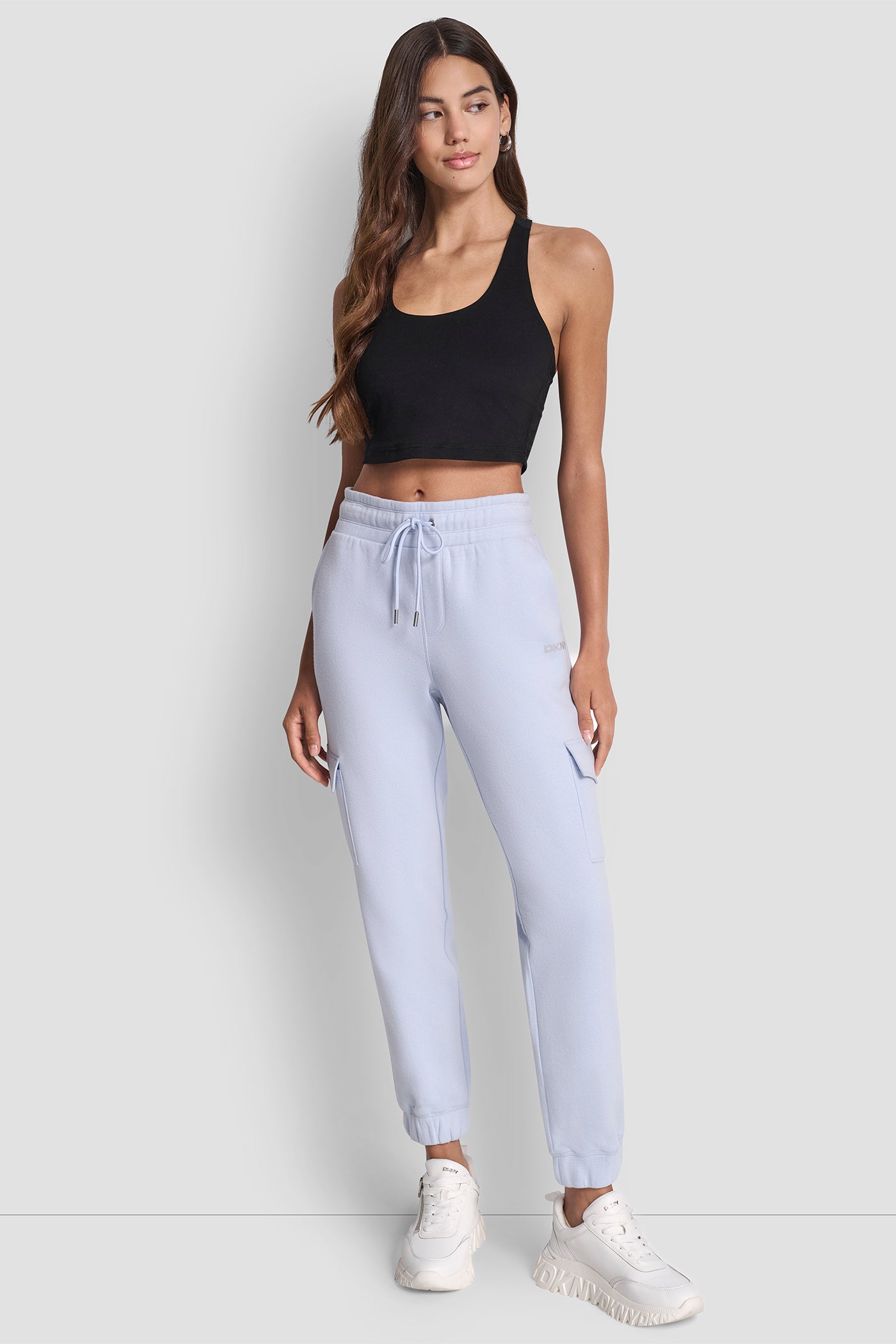 HIGH RISE LOGO EMBELLISHED SLIM CARGO JOGGER VIEW 6 | Sweatshirts & Joggers HIGH RISE LOGO EMBELLISHED SLIM CARGO JOGGER VIEW 6 | Sweatshirts & Joggers
