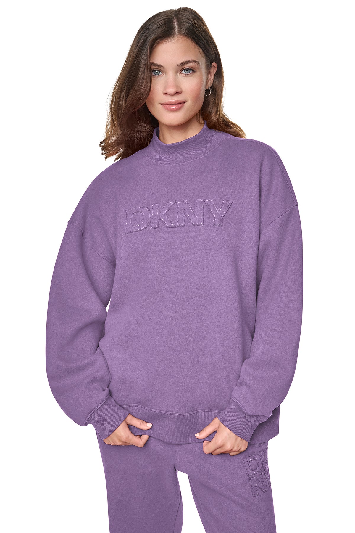 MOCK NECK LOGO PULLOVER View 2 | Gifts Under $100 MOCK NECK LOGO PULLOVER View 2 | Gifts Under $100