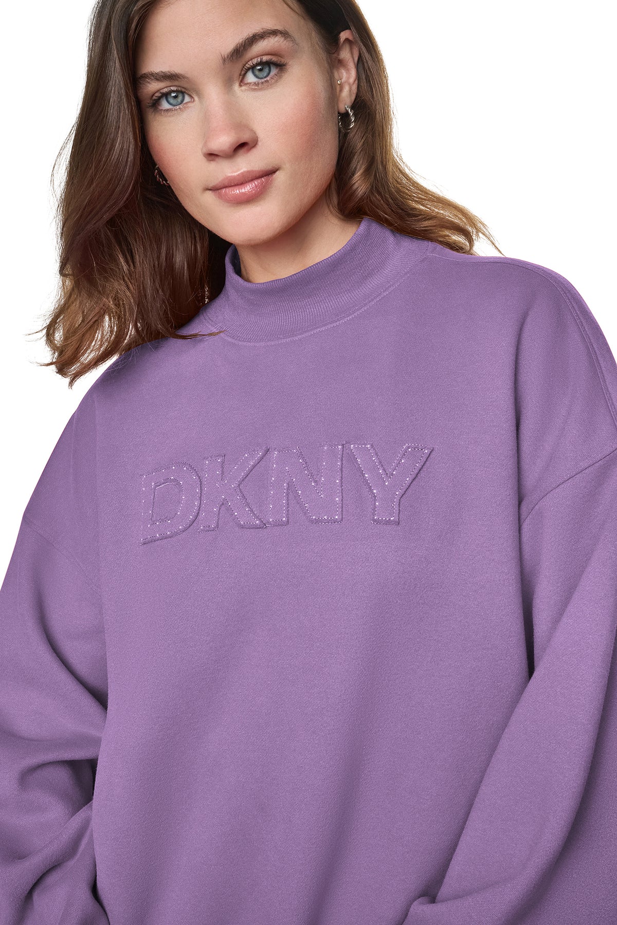 MOCK NECK LOGO PULLOVER View 1 | Gifts Under $100 MOCK NECK LOGO PULLOVER View 1 | Gifts Under $100