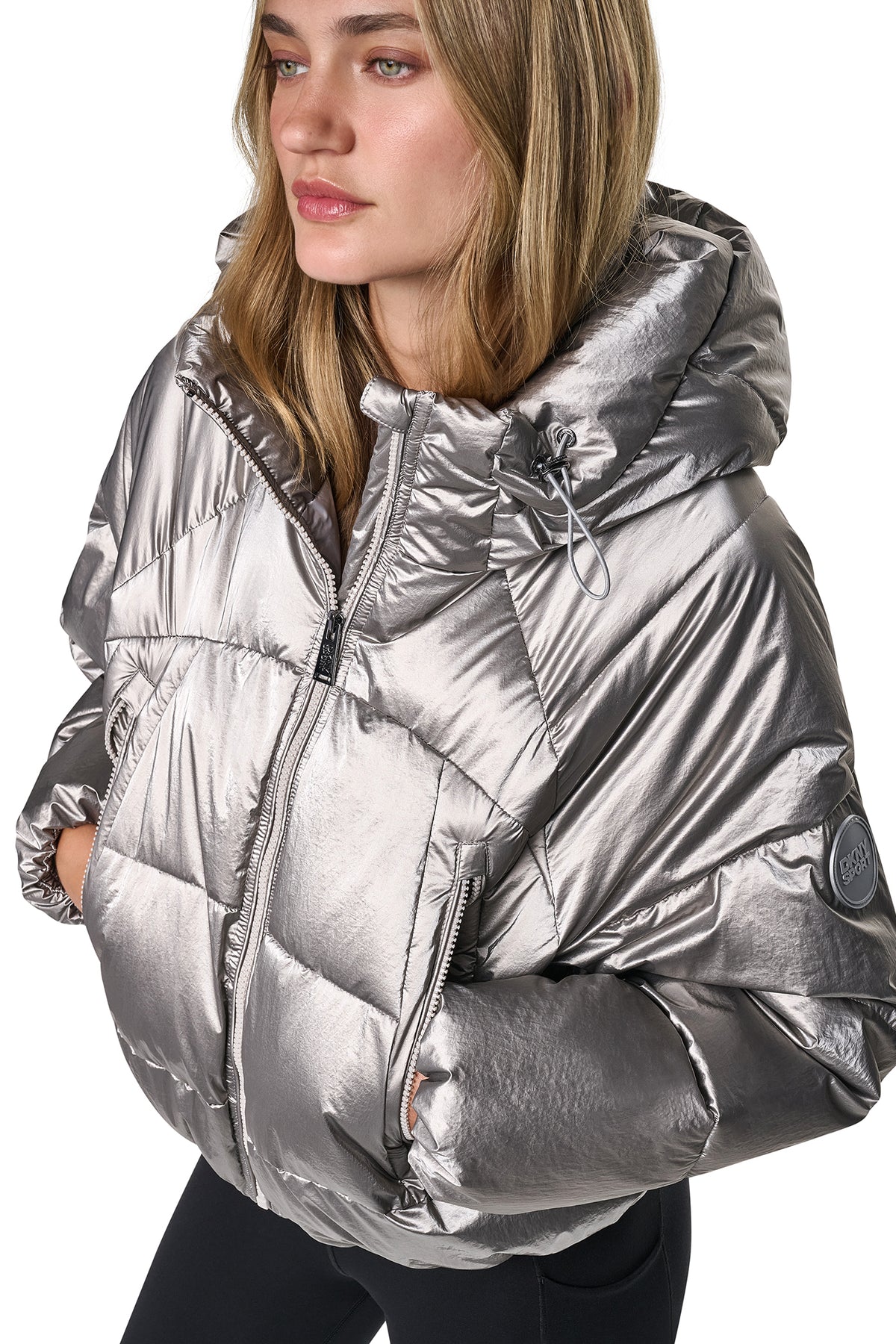 SHORT HOODED PUFFER View 2 | Clothing SHORT HOODED PUFFER View 2 | Clothing