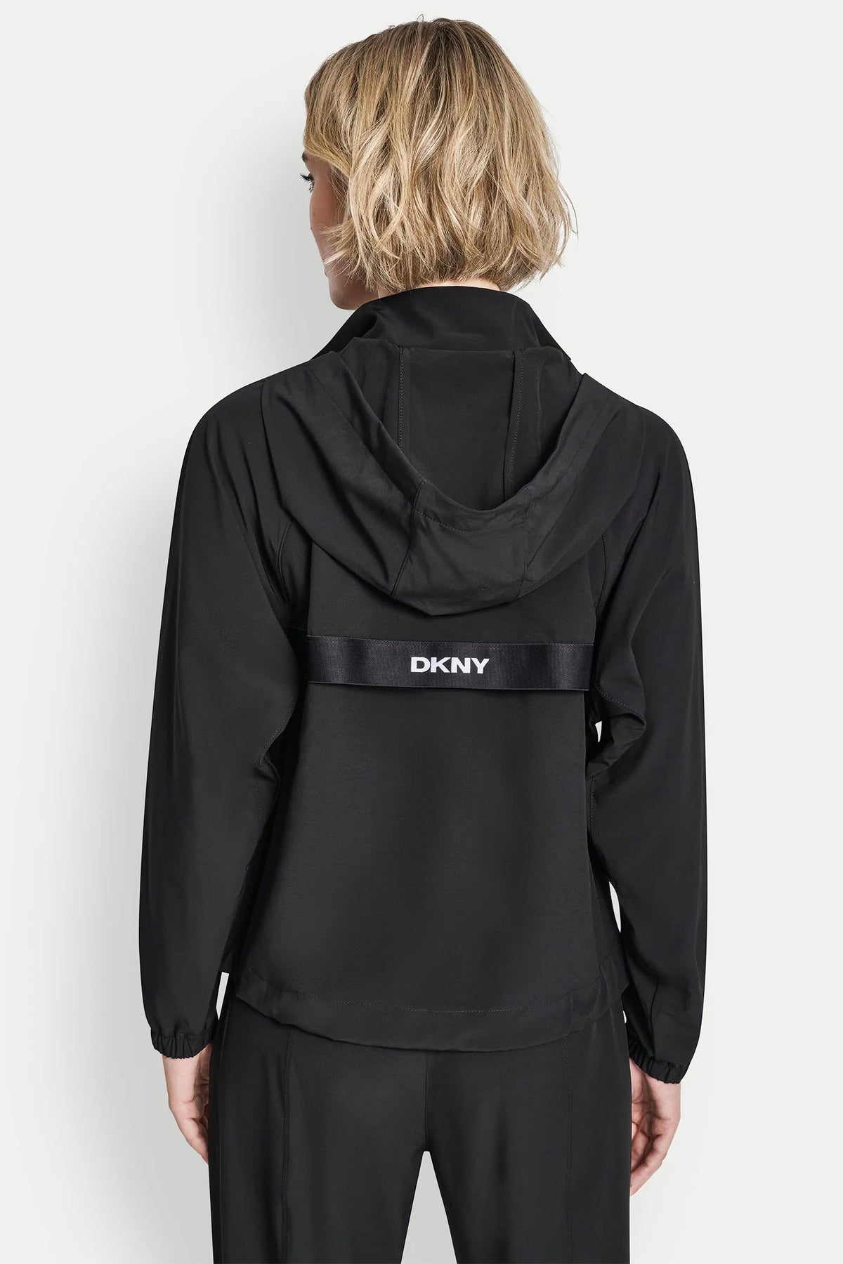 Logo Hooded Short Jacket | Hoodie | DKNY