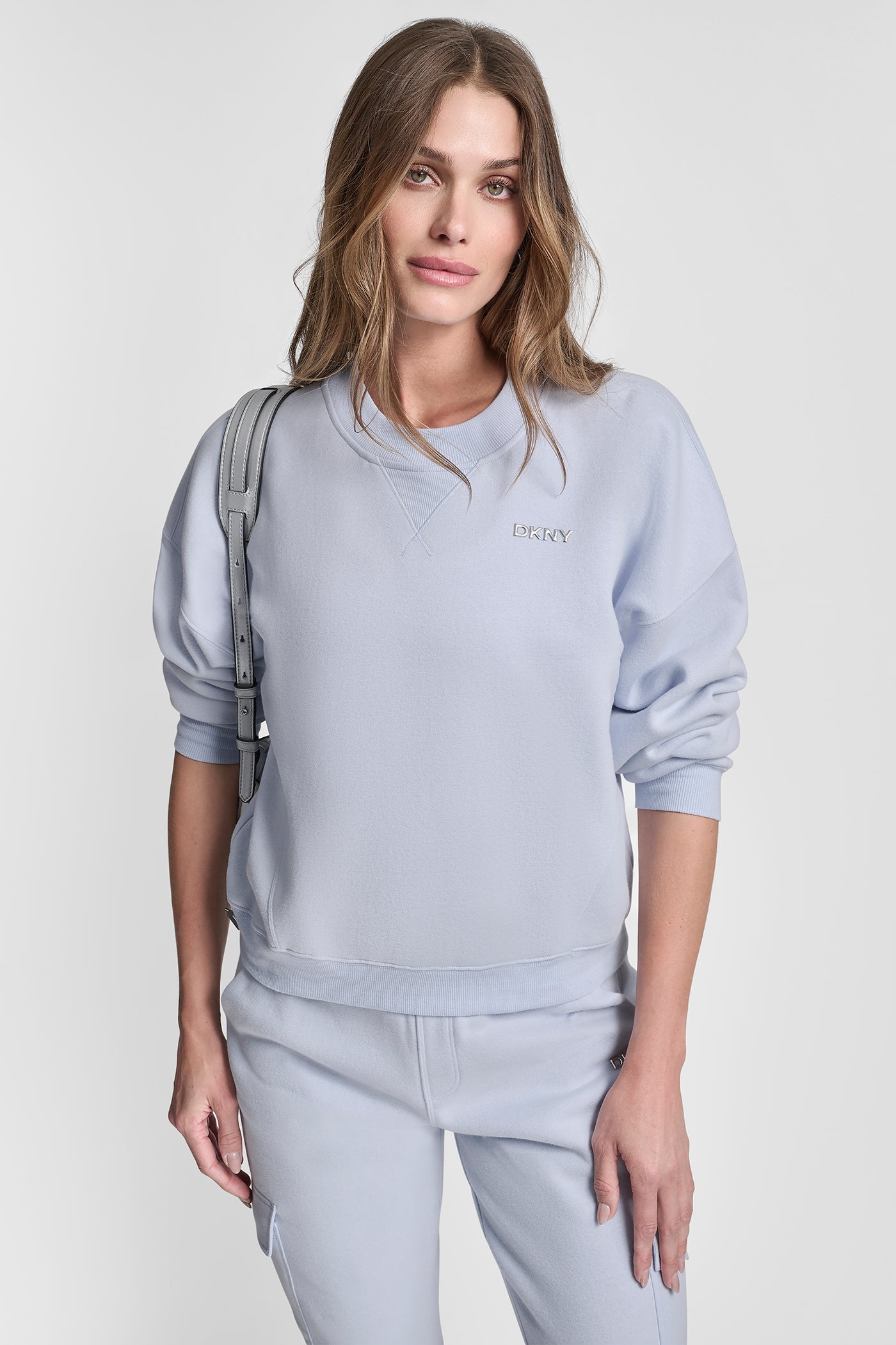 METALLIC BUBBLE LOGO FLEECE PULLOVER View 1 | Gifts For Her METALLIC BUBBLE LOGO FLEECE PULLOVER View 1 | Gifts For Her