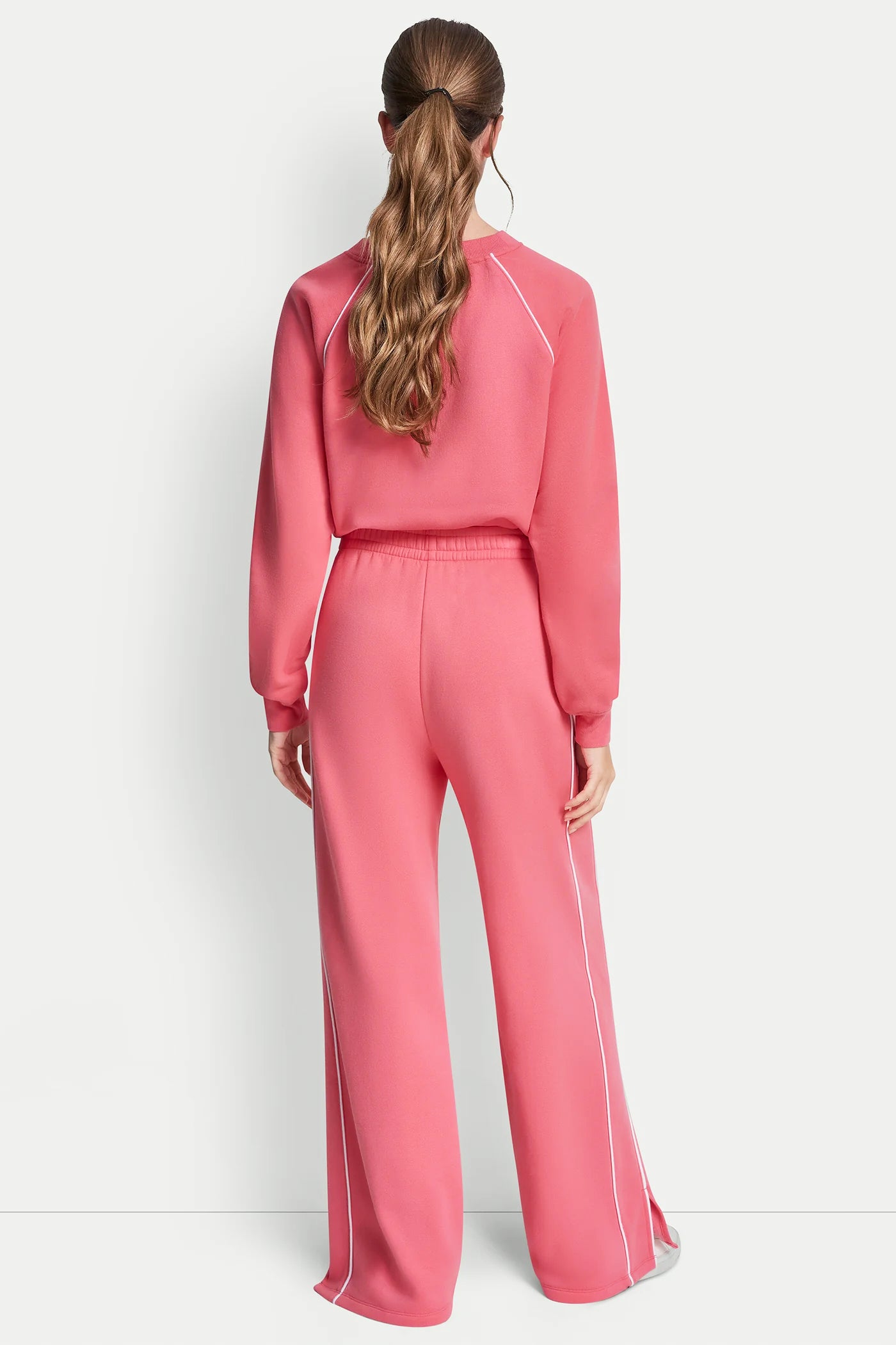 HIGH-RISE PIPED TRACK PANTS VIEW 5 | Women's Clearance HIGH-RISE PIPED TRACK PANTS VIEW 5 | Women's Clearance
