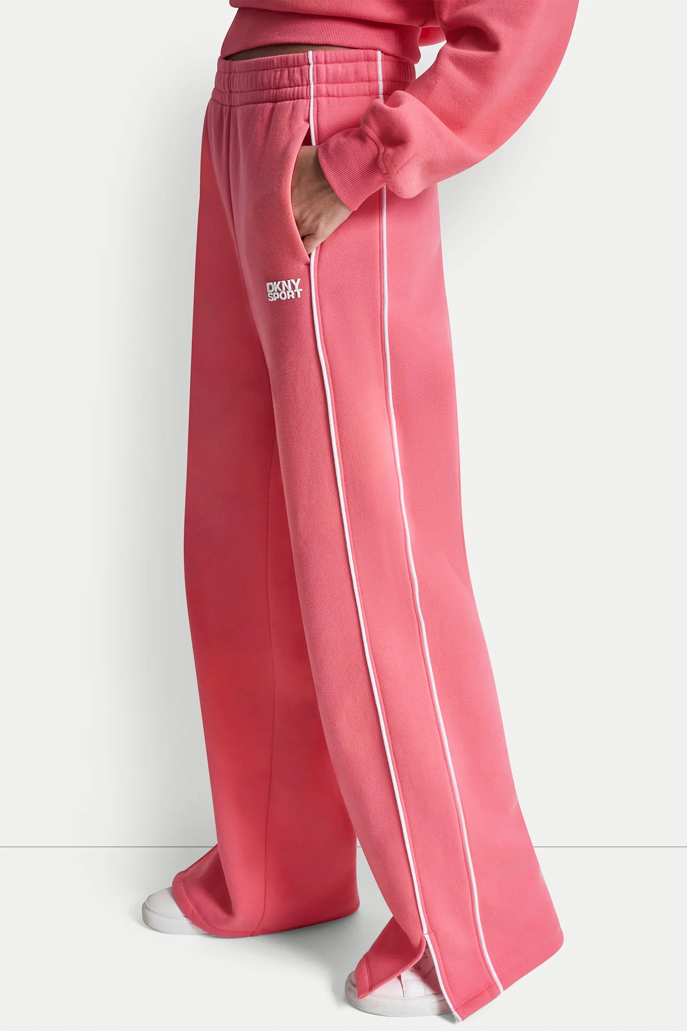 HIGH-RISE PIPED TRACK PANTS VIEW 4 | Women's Clearance HIGH-RISE PIPED TRACK PANTS VIEW 4 | Women's Clearance