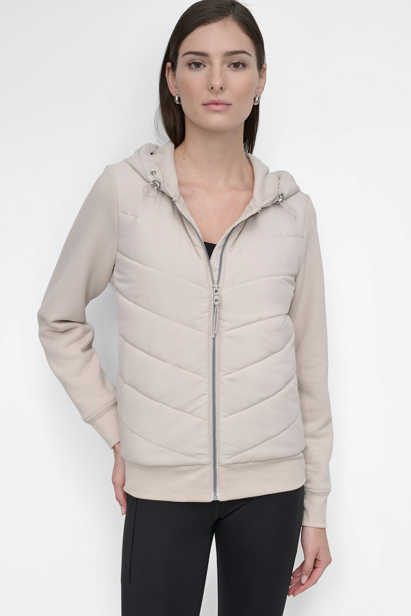 LIGHTWEIGHT HYBRID FULL ZIP JACKET VIEW 1 | New clothing LIGHTWEIGHT HYBRID FULL ZIP JACKET VIEW 1 | New clothing
