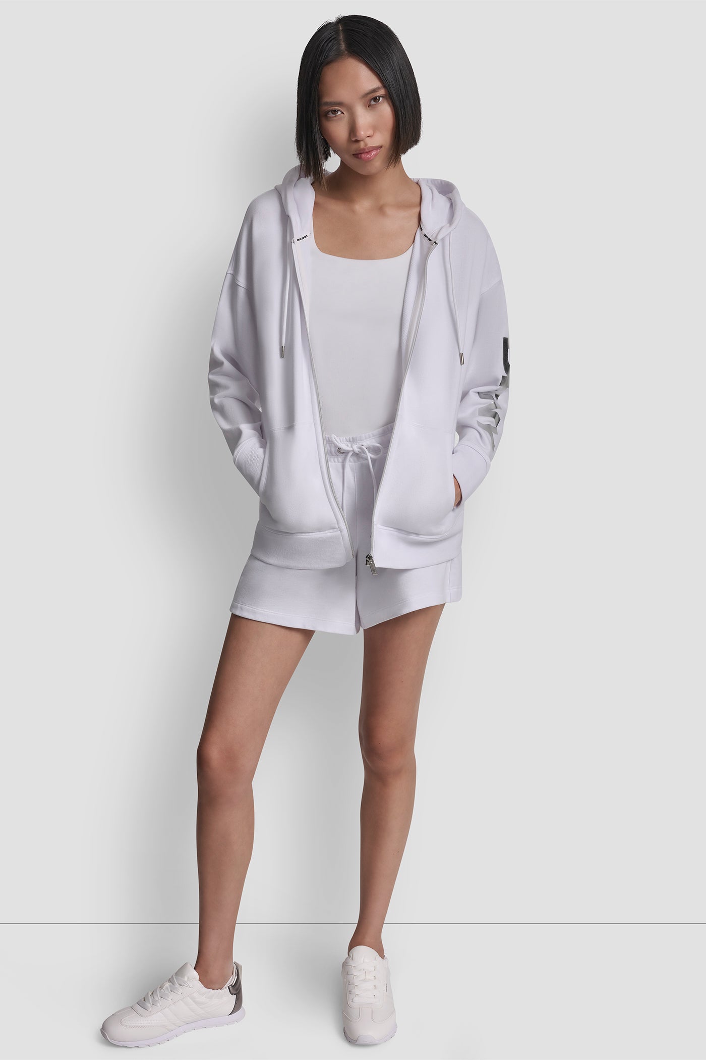 FOIL LOGO FULL-ZIP HOODIE View 2 | Sweatshirts & Joggers FOIL LOGO FULL-ZIP HOODIE View 2 | Sweatshirts & Joggers