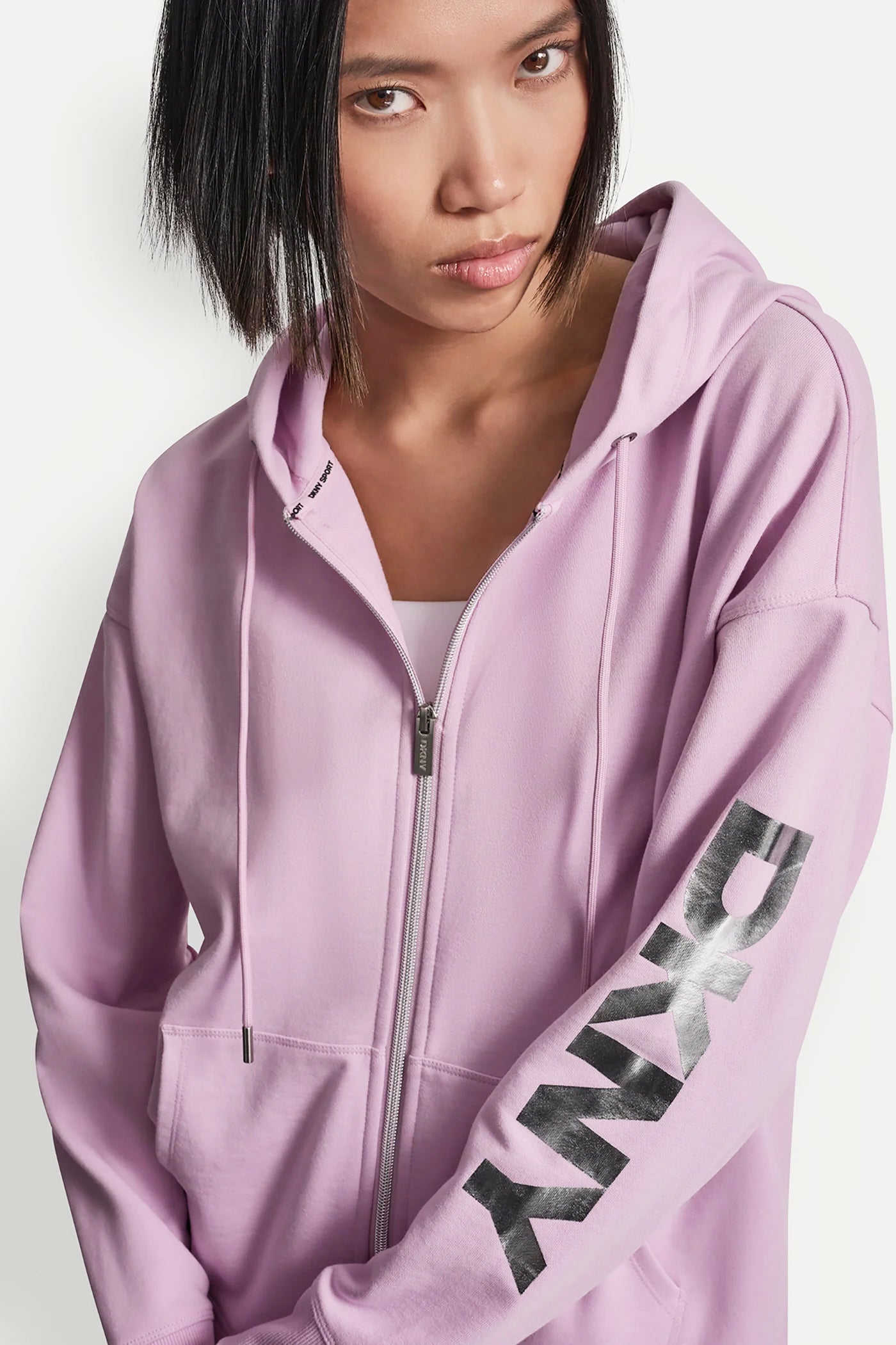 COTTON-BLEND FOIL LOGO HOODIE View 1 | Sweatshirts & Joggers COTTON-BLEND FOIL LOGO HOODIE View 1 | Sweatshirts & Joggers